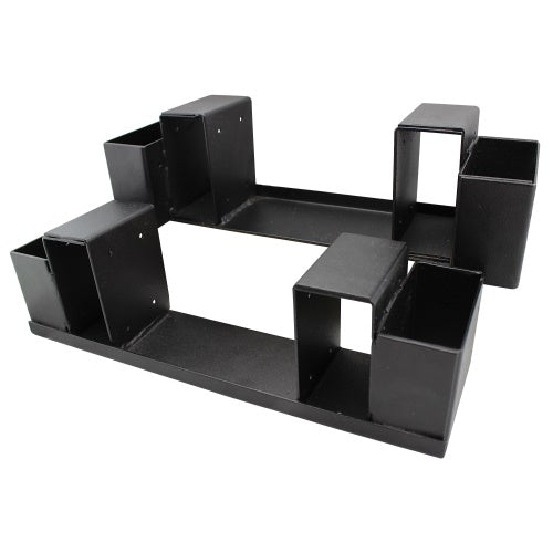 Adjustable Log rack W/ adjustable uprights
