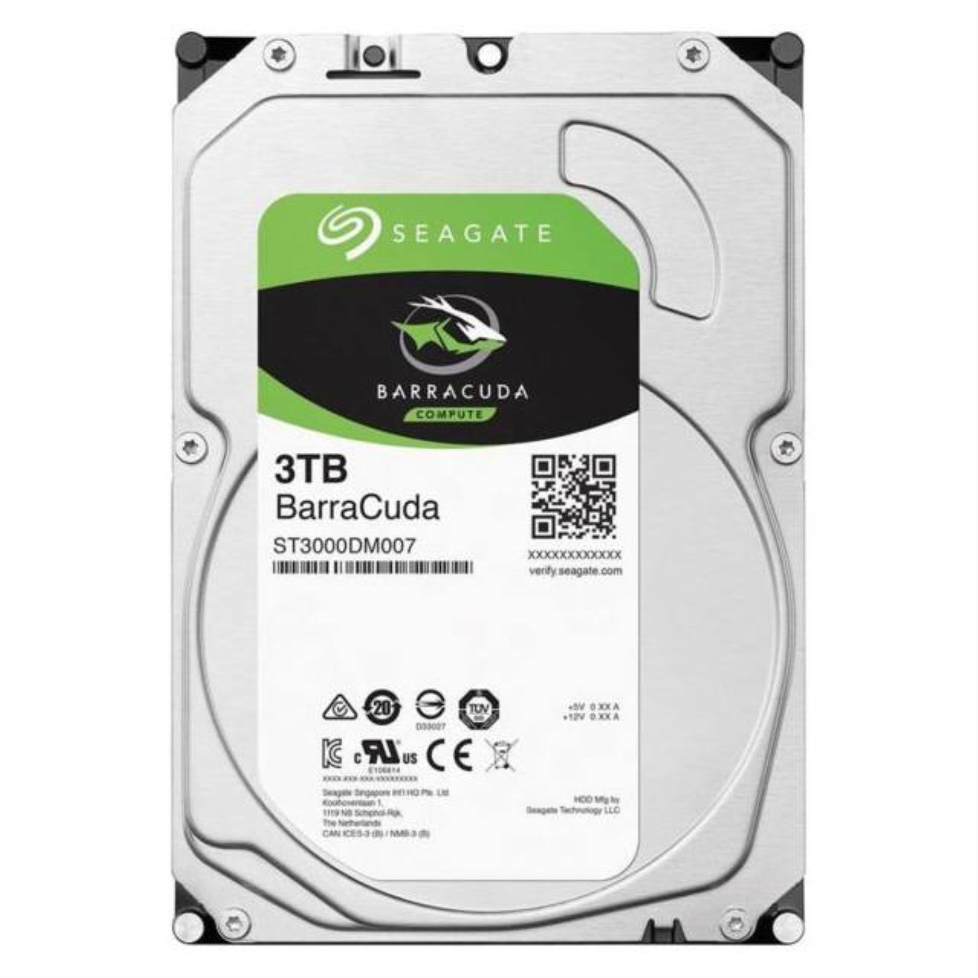 Seagate Barracuda St3000Dm007 5400Rpm Sata 6.0 Gb/S 256Mb Hard Drive (3.5 Inch)