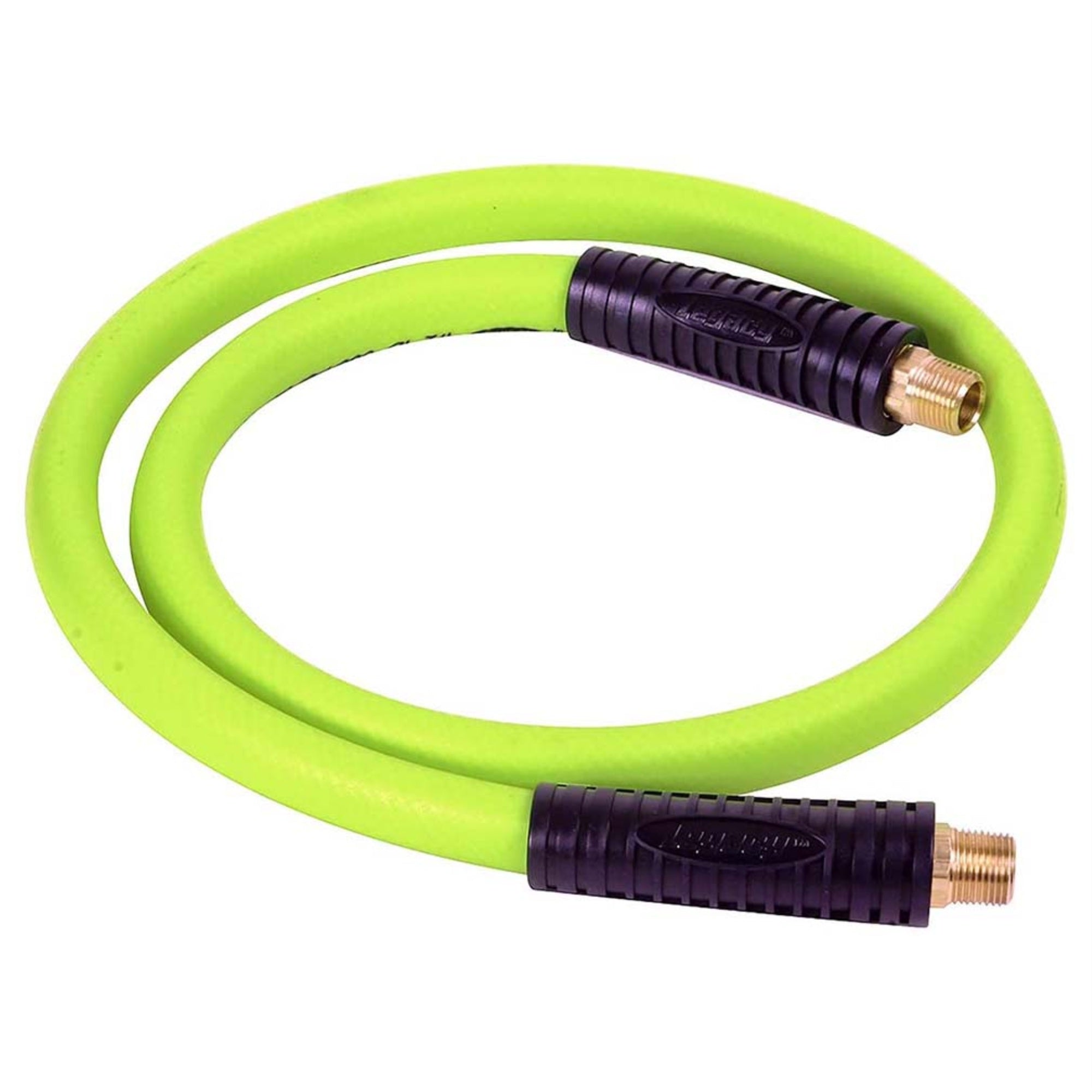 Flexzilla Whip Hose W/ Swivel 1/2In X 4Ft 3/8In Mnpt Swivel X 3/8In Mnpt Fittings