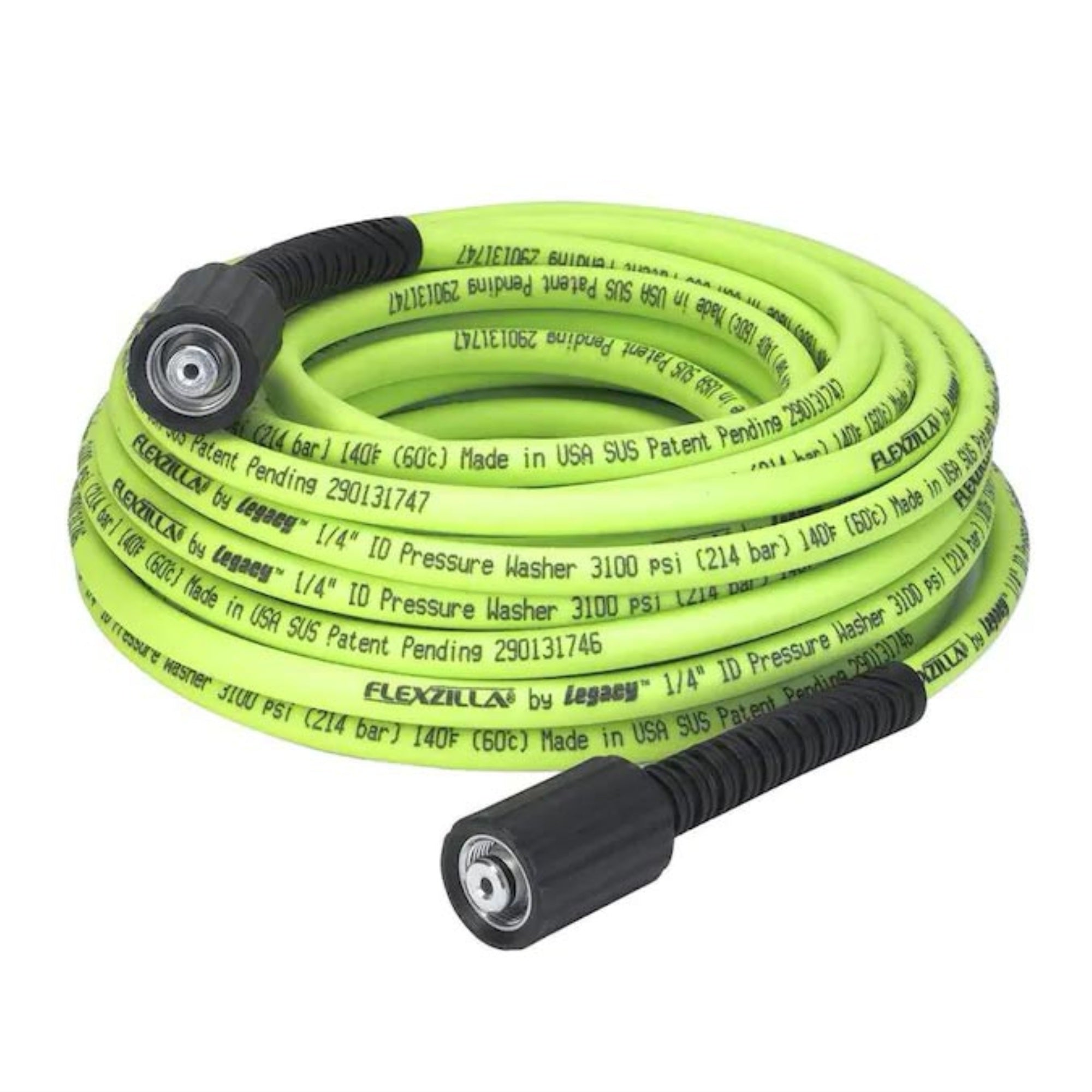 Flexzilla Pressure Washer Hose 1/4In X 50??M22 Fittings