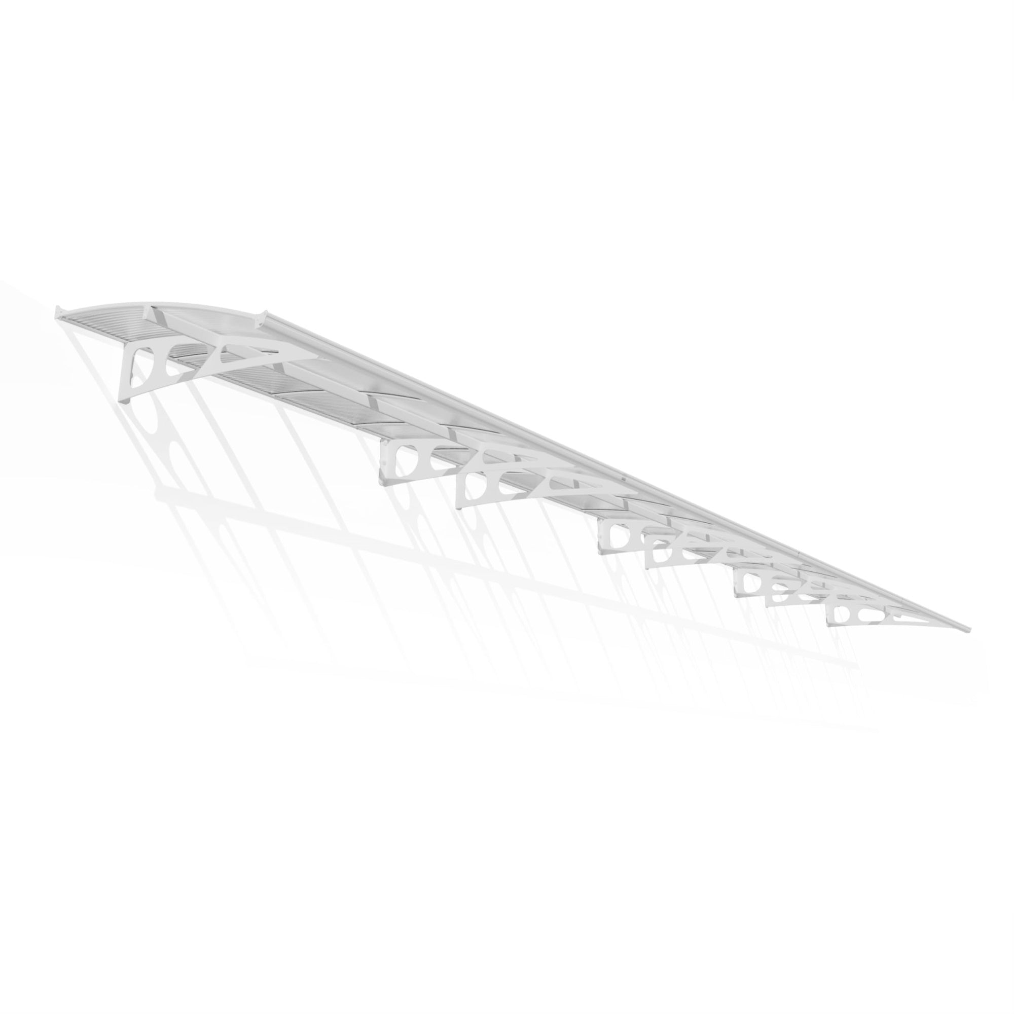 Palram - Canopia Bordeaux 8920 29 X 5 Awning - White/Mist