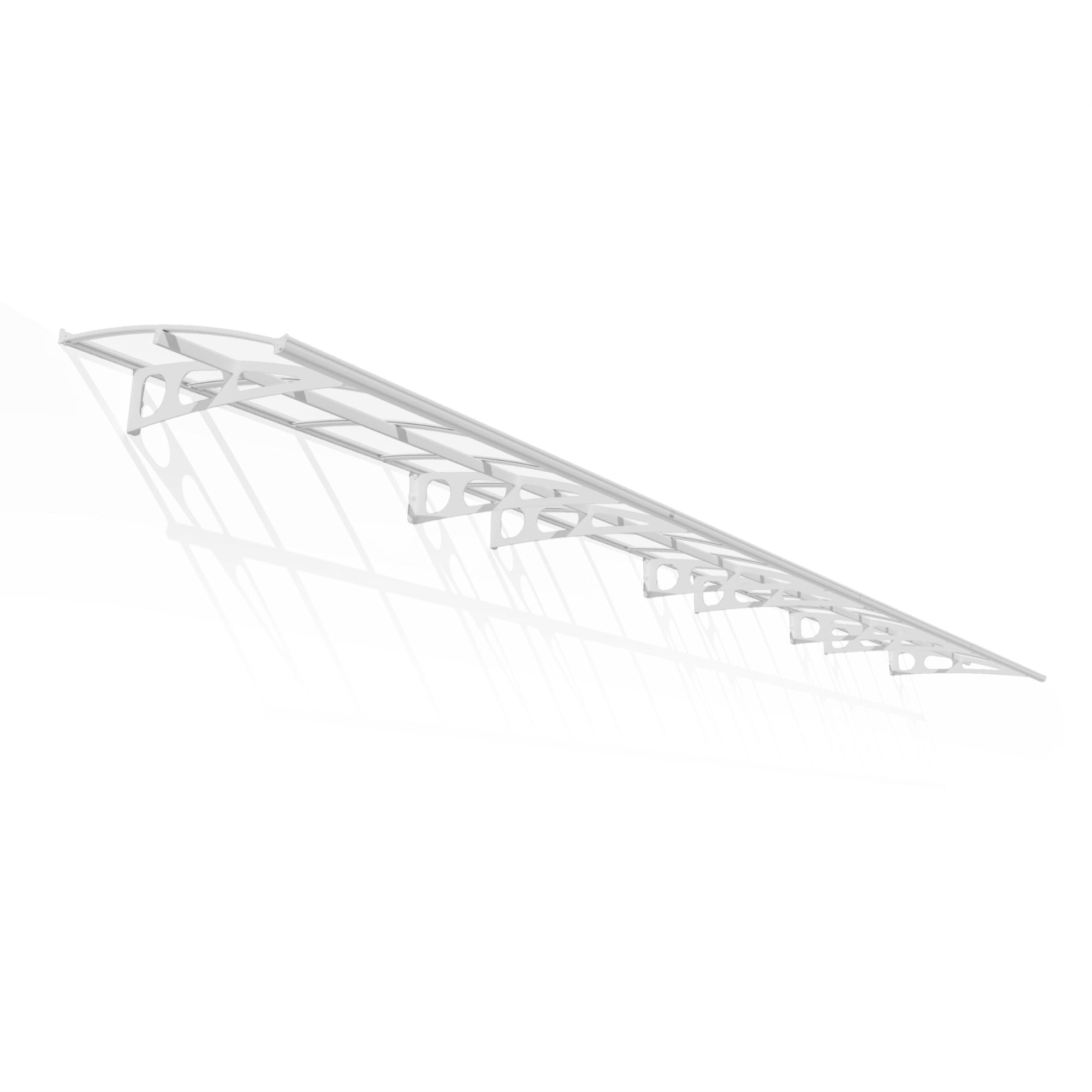 Palram - Canopia Bordeaux 6690 29 X 4 Awning - White/Clear