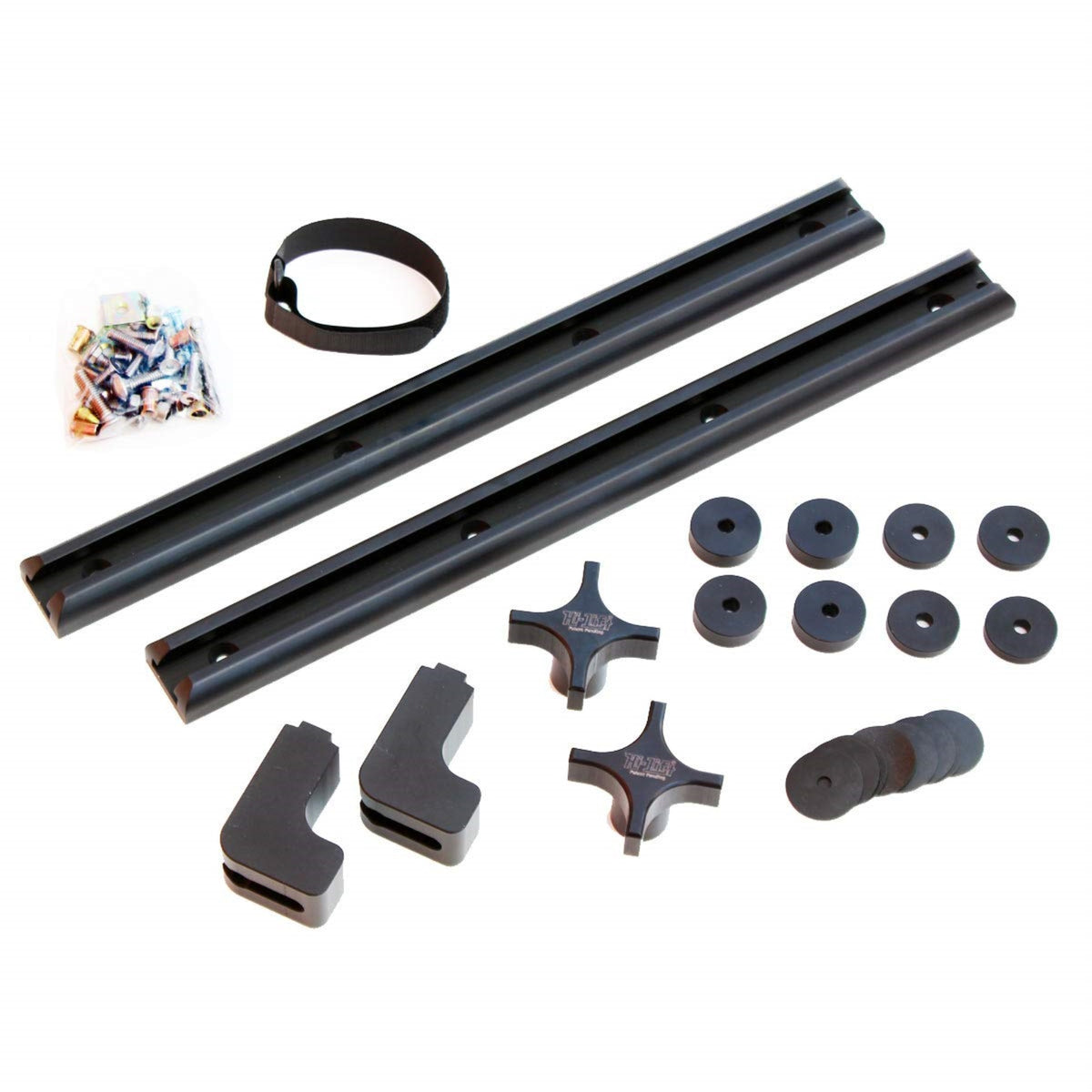 Hi-Lift Tt-1000 Trail Trak Mounting System, Black