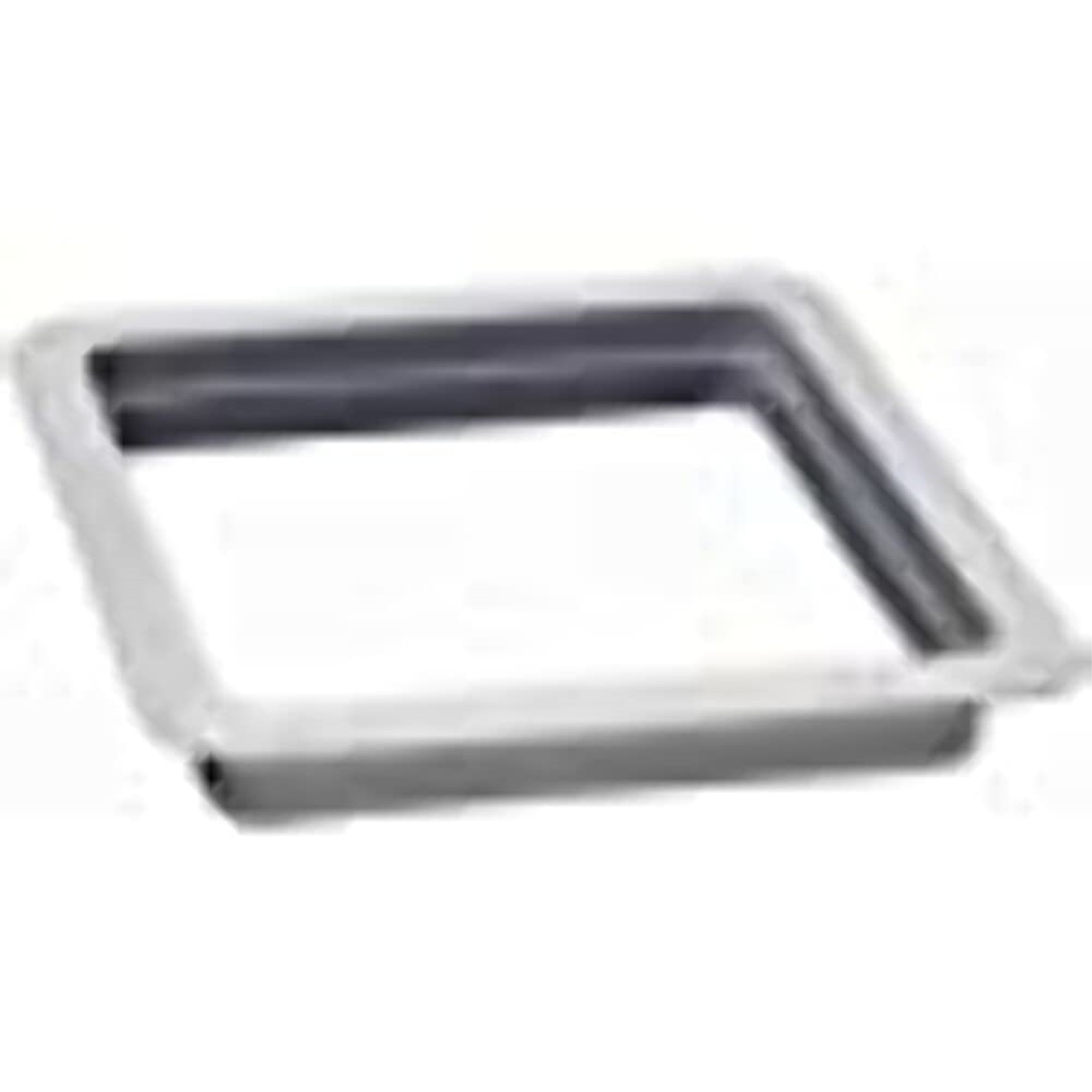 Heng'S 90090B 1.13' White Garnish Vertical Leg For Standard Mount Universal Vents