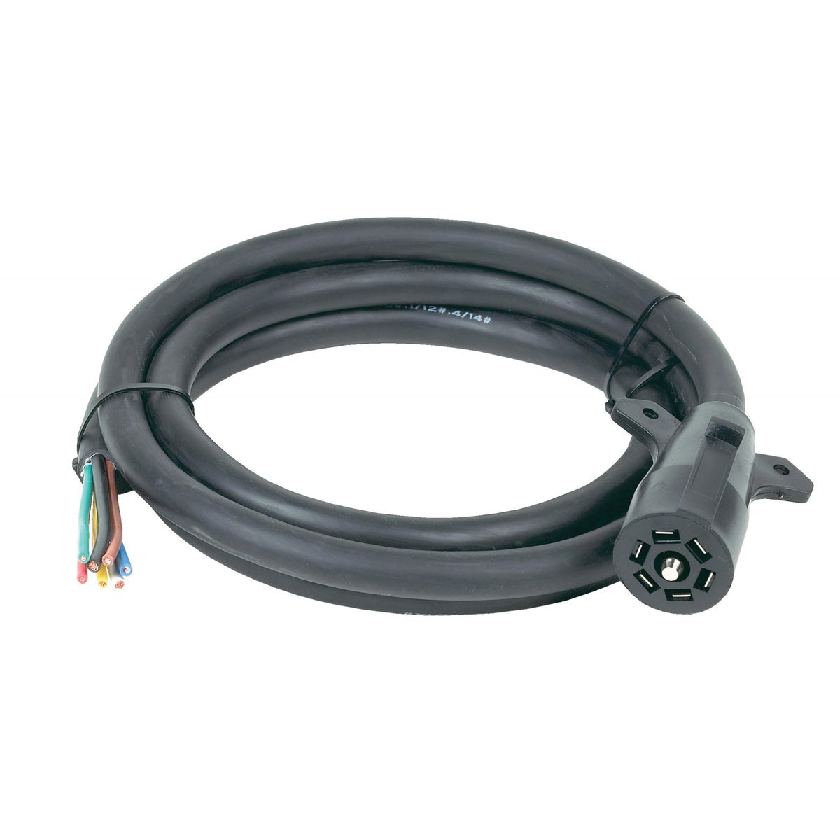 Hopkins Towing Solutions 20146 8' 7 Rv Blade Molded Trailer Cable, Gray
