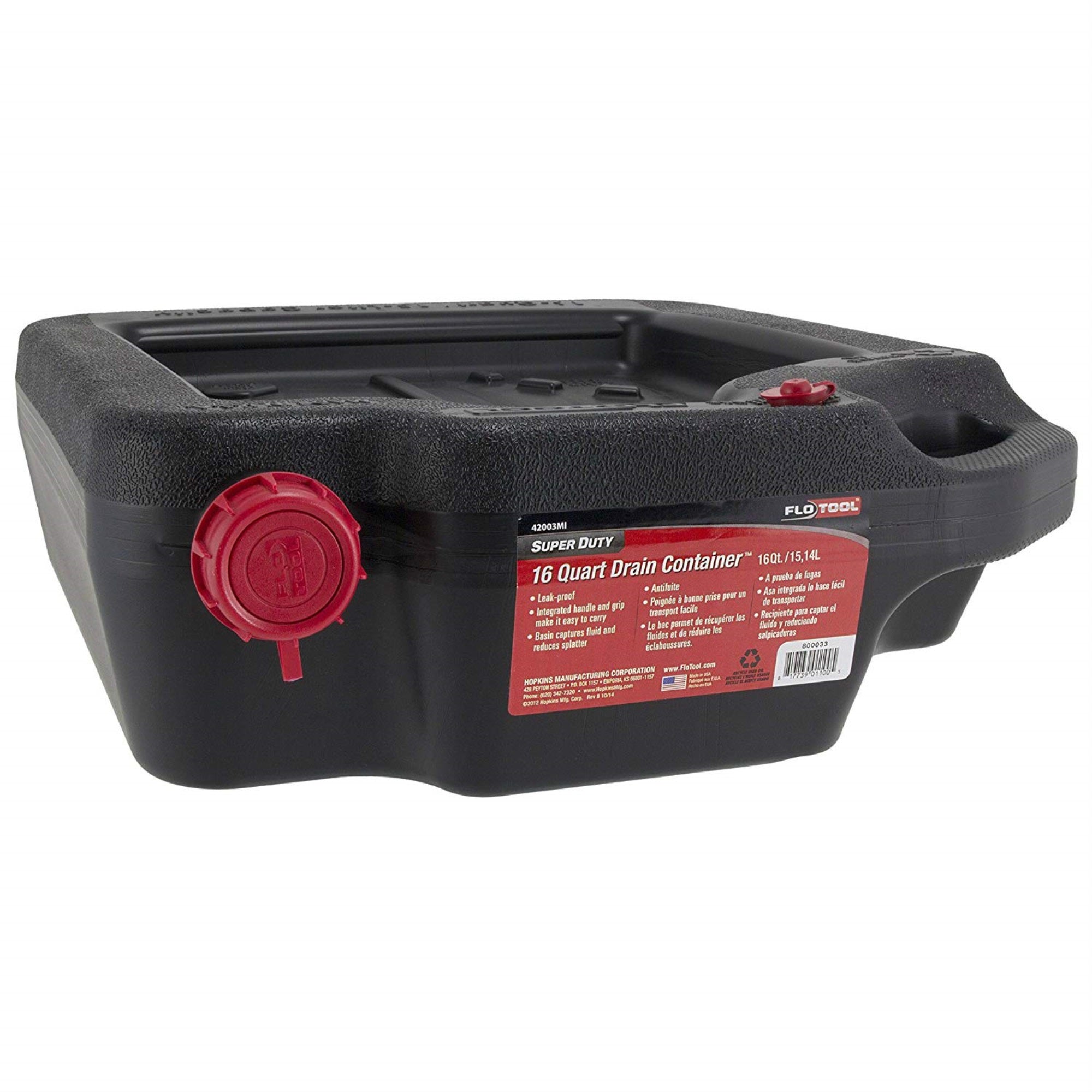 Flotool 42003Mi 16-Quart Drain Container