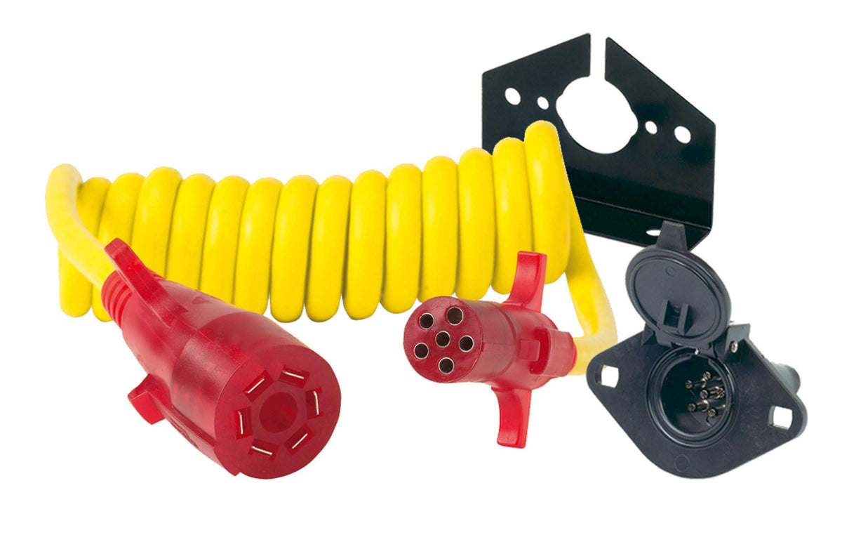 7 Blade To 6 Pole Round Flexcoil Adaptor Kit