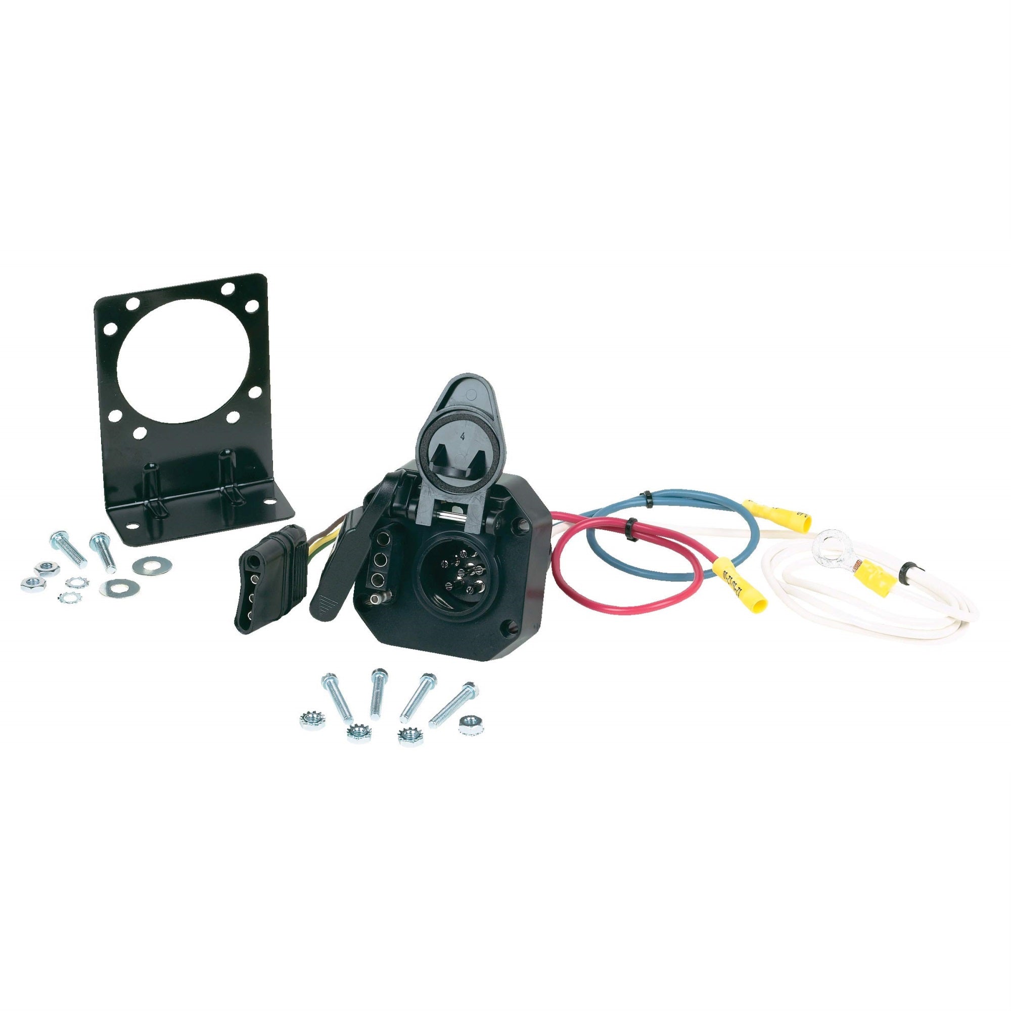 Hopkins Towing Solutions Hopkins 47175 Multi-Tow 4 Flat To 6 Round And 4 Flat Adapter