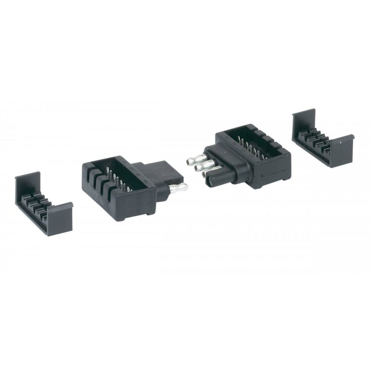Hopkins 48195 Quick Fix 4-Wire Flat Set (Vehicle And Trailer Ends)