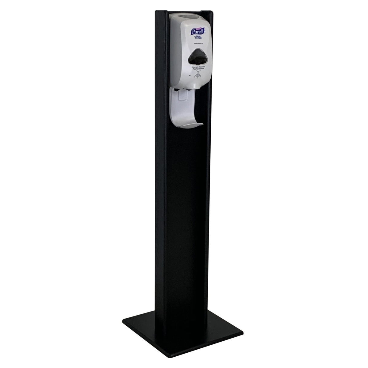 Hand Sanitizer Dispenser Stand, Black