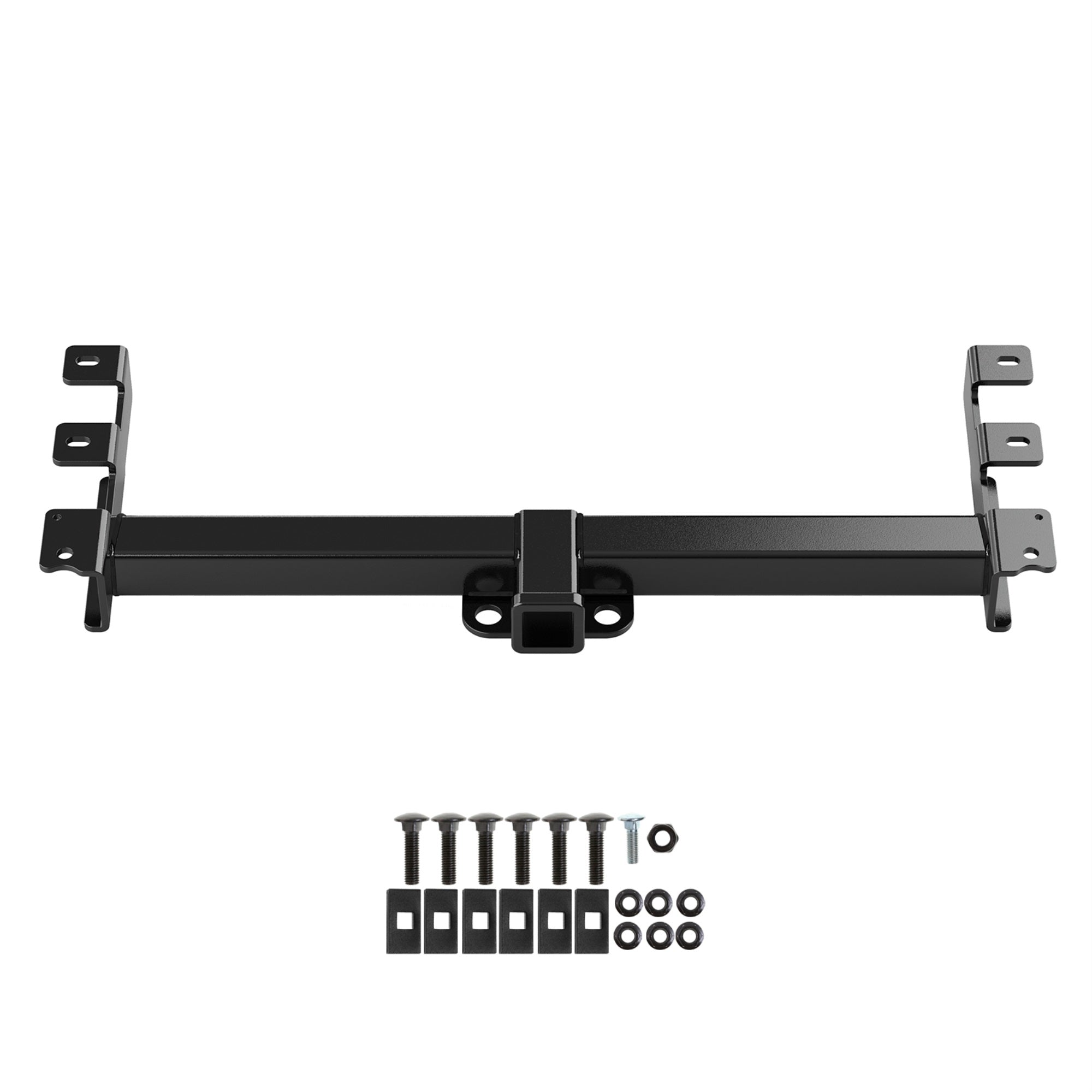 Carbon Steel Rear Hitch Class 3 1999-2007 Chevy Silverado 1500\1999-2006 GMC Sierra 1500\2007 Chevy Silverado/ GMC Sierra 1500 Classic\With Roll Pan Bumper Only