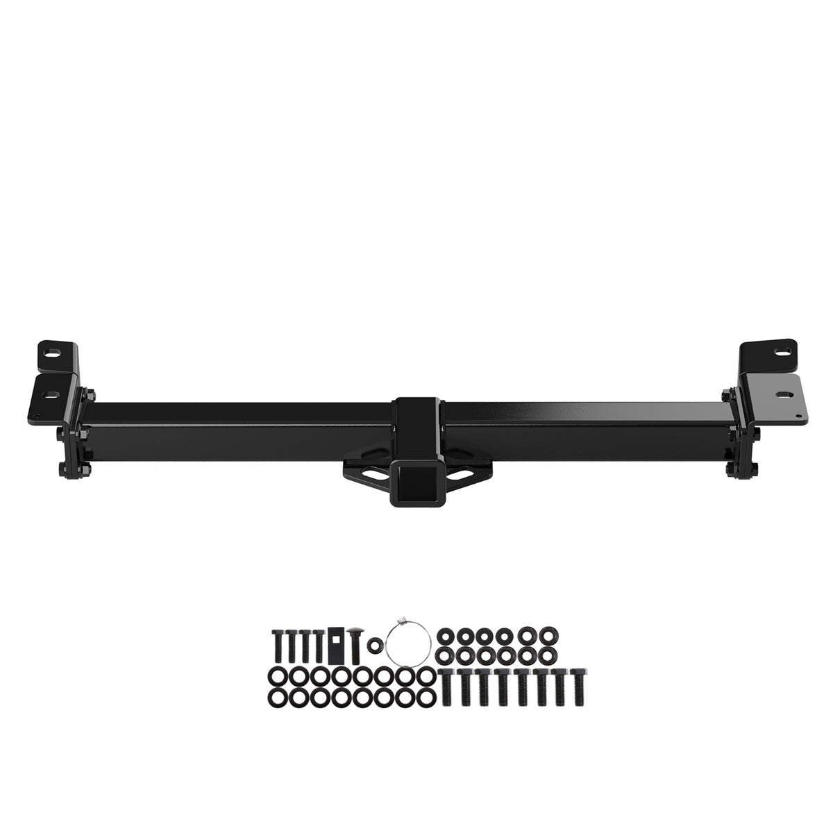 Carbon Steel Rear Hitch Class 3 1997-2006 Jeep Wrangler , Incl. With Tube Bumper And Rubicon