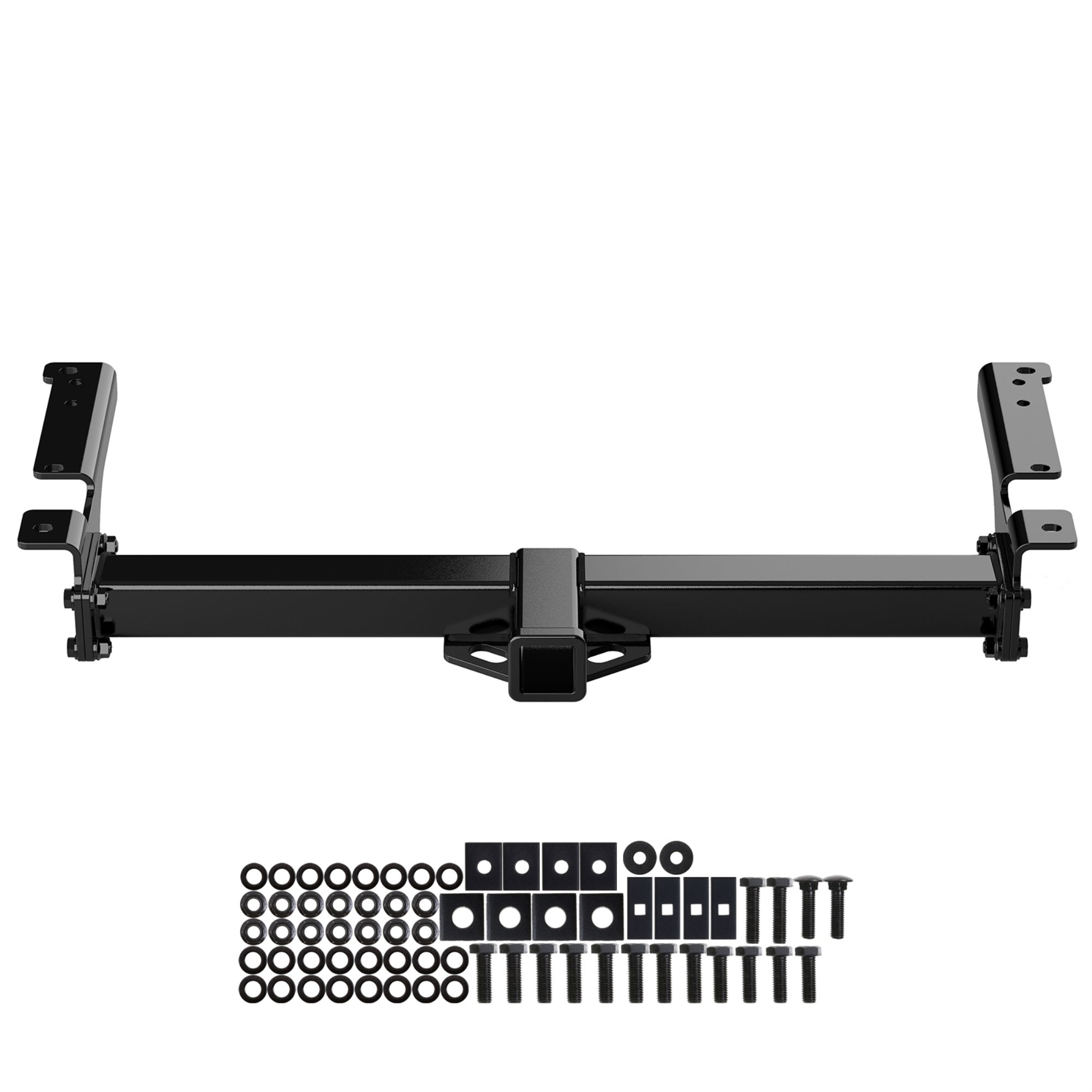 Carbon Steel Rear Hitch Class 3 1975-1998 Ford E-150 Econoline/E-250 Econoline/E-350 Econoline\1999-2002 Ford E-150 Econoline/E-250 Econoline/ E-350 Super Duty\2003-2006 Ford E-150/E-250/ E-350 Super Duty