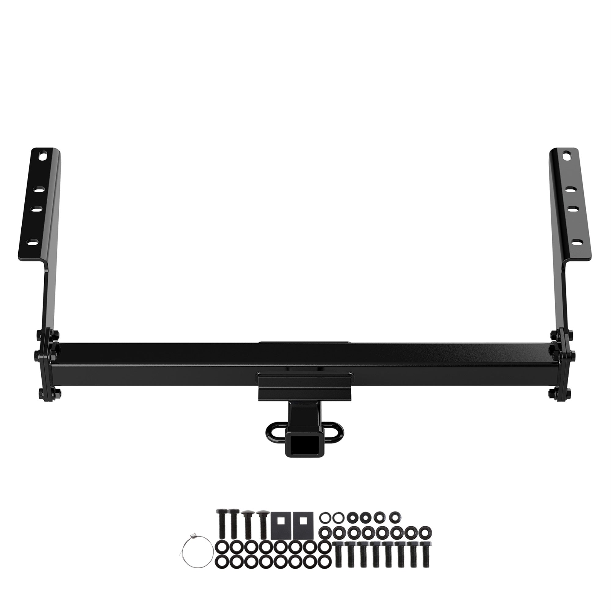 Carbon Steel Rear Hitch Class 3 1985-2005 Chevy Astro\1985-2005 GMC Safari  (16 Inch. Spare Requires Relocation)
