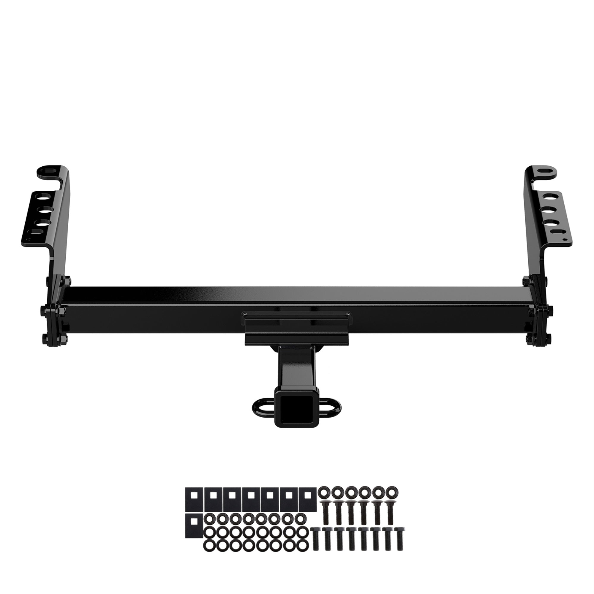 Carbon Steel Rear Hitch Class 3 1968-1974 Dodge D100/D200/D300  Pickup\1981-1993 Dodge D250/D350\1977-1993 Dodge D150\1980-1996 Ford Bronco\1973-1983 Ford F-100\1975-1997 Ford F150\1973-1997 Ford F-250/F-350