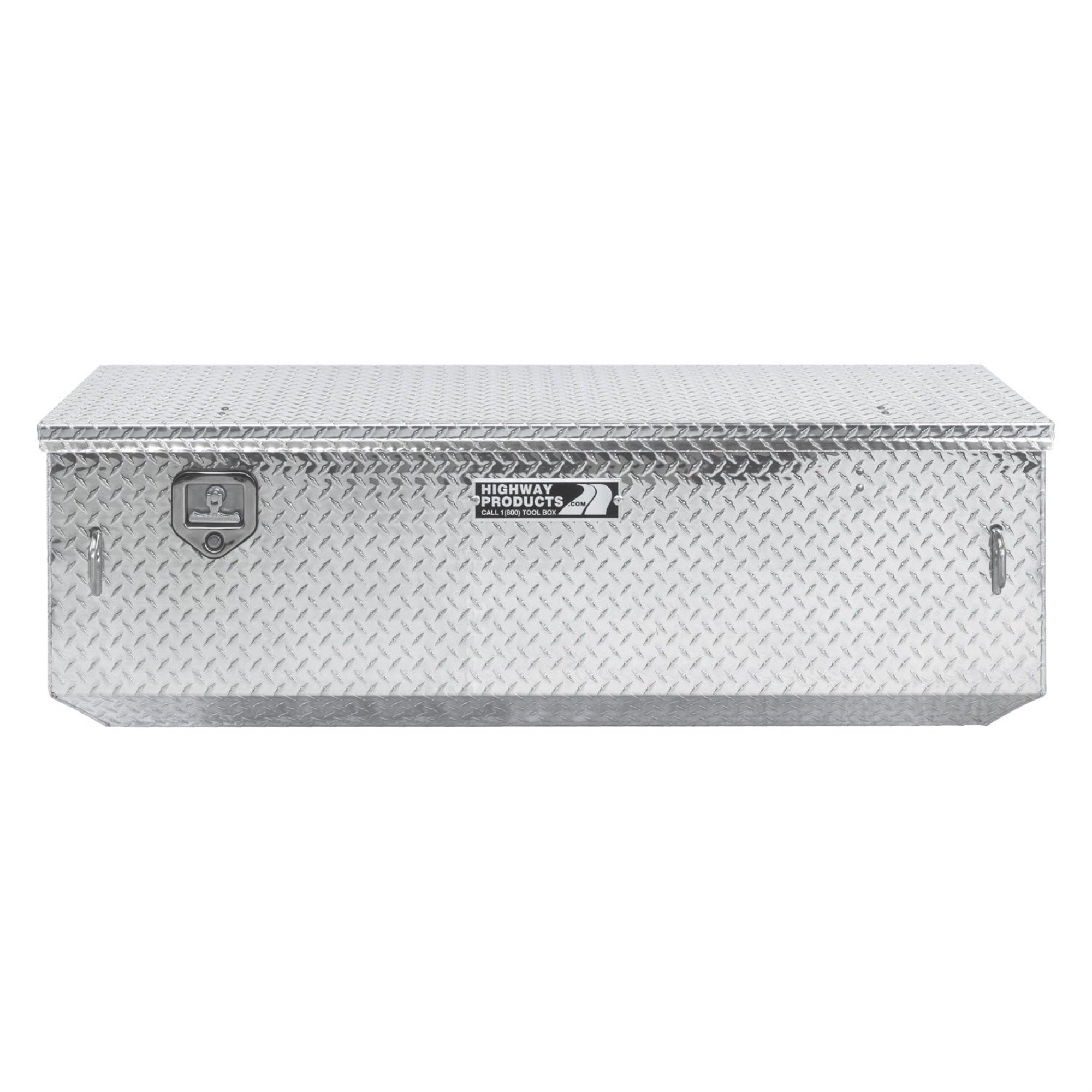 Highway Products 3022-002 61X19.5X20 5Th Wheel Box With Diamond Plate Base/Diamond Plate Lid