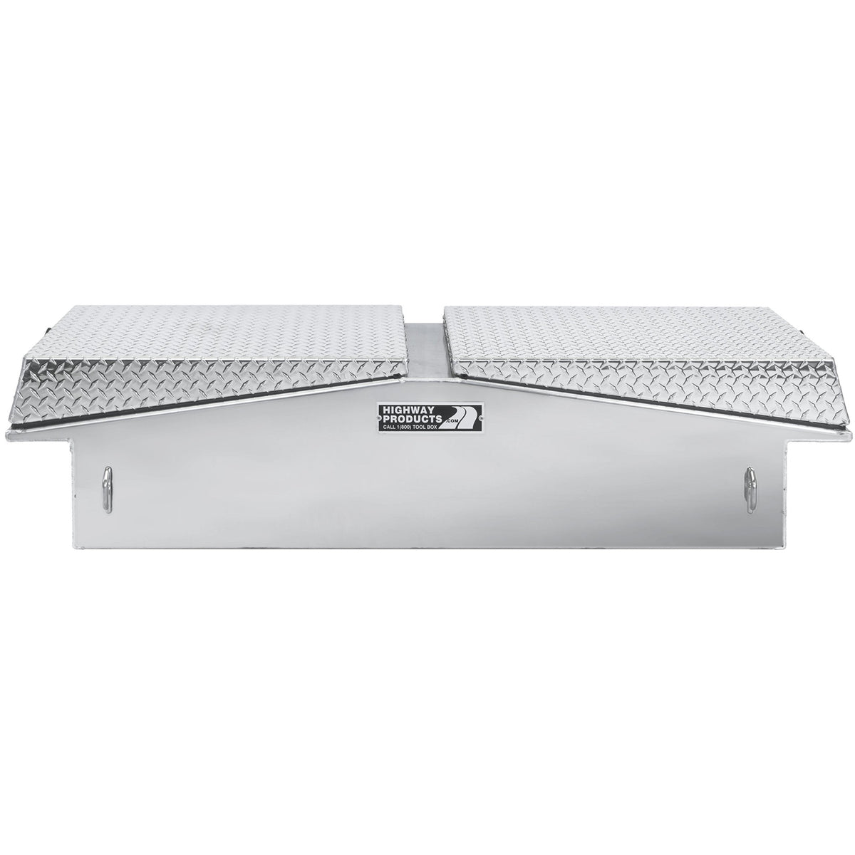 Highway Products 3430-002 - Dual Lid Gull Wing Crossover Tool Box With Bright