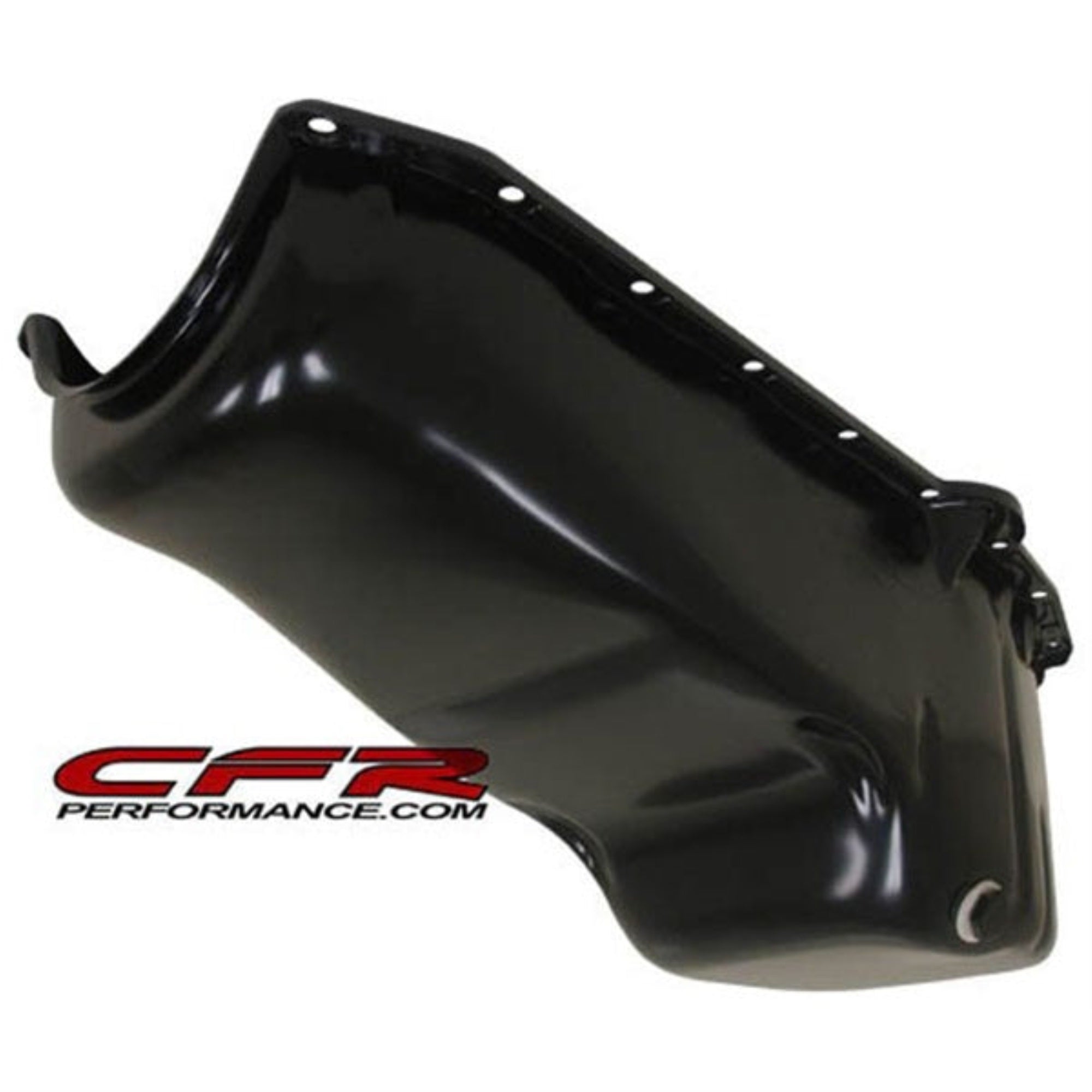 1958-79 Compatible/Replacement for Chevy Small Block Stock OEM Style Oil Pan - Black