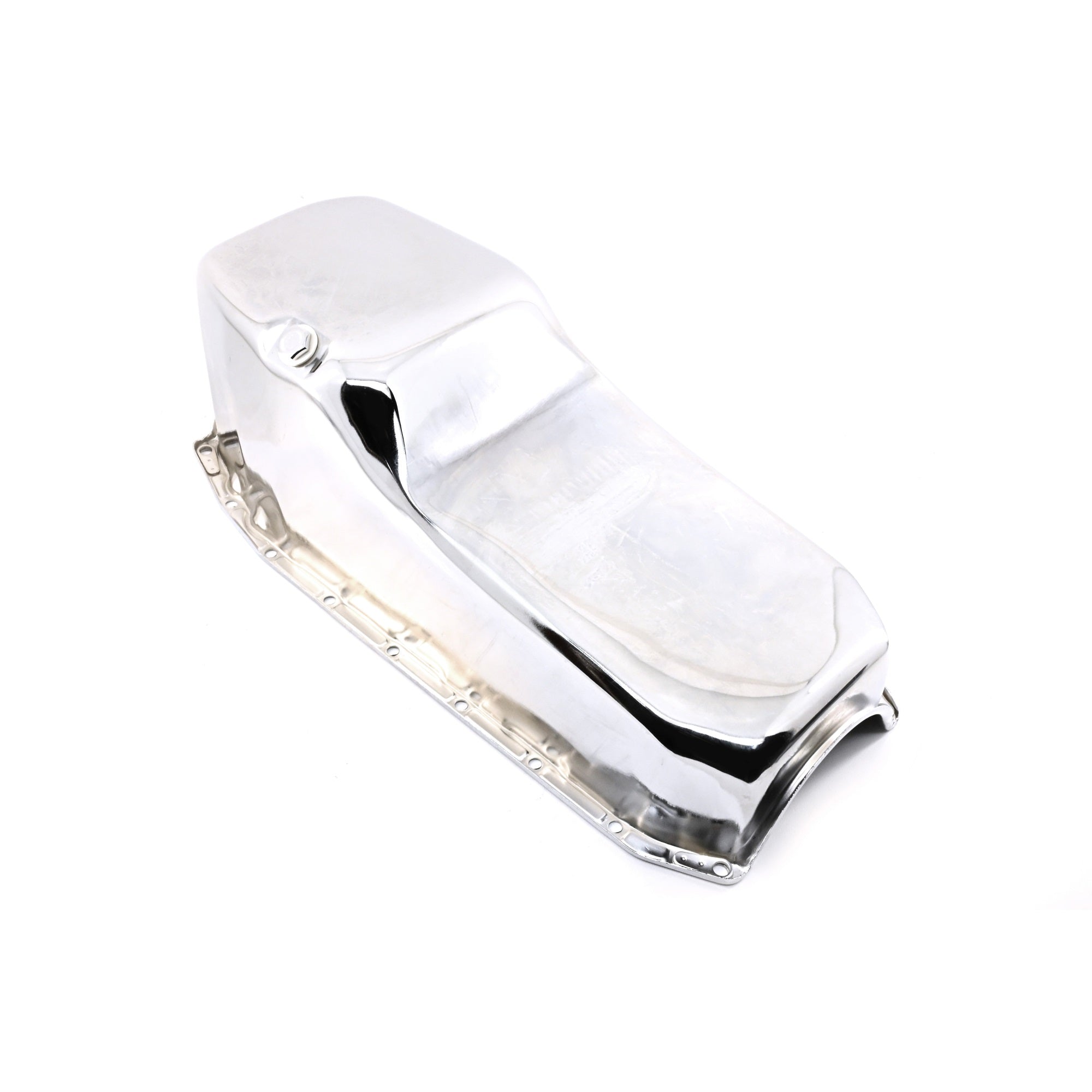1980-85 Compatible/Replacement for CHEVY SMALL BLOCK 267-283-305-327-350 STOCK CAPACITY OIL PAN - CHROME