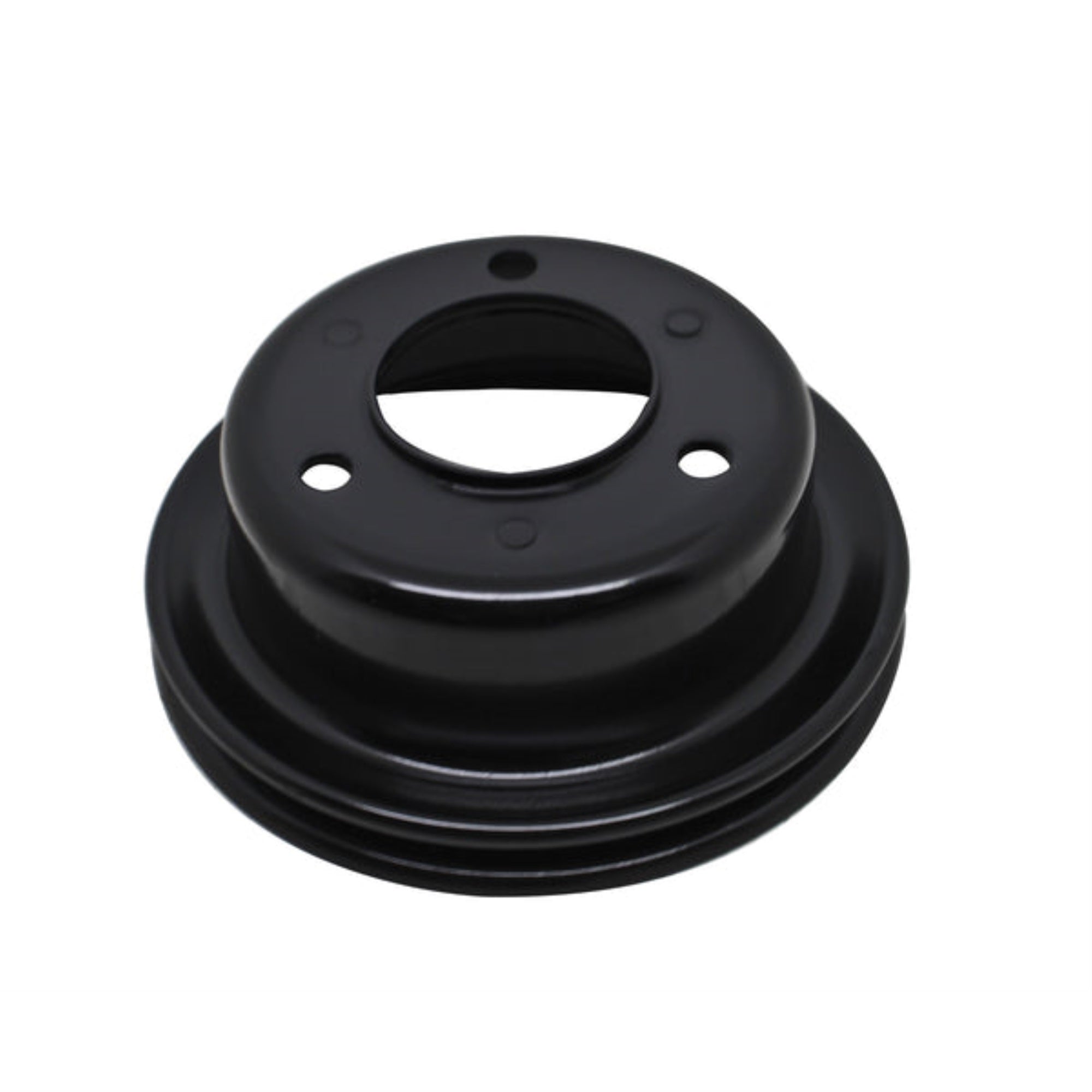 STEEL 1965-1966 Compatible/Replacement for FORD SB CRANK PULLEY 1 GROOVE - BLACK
