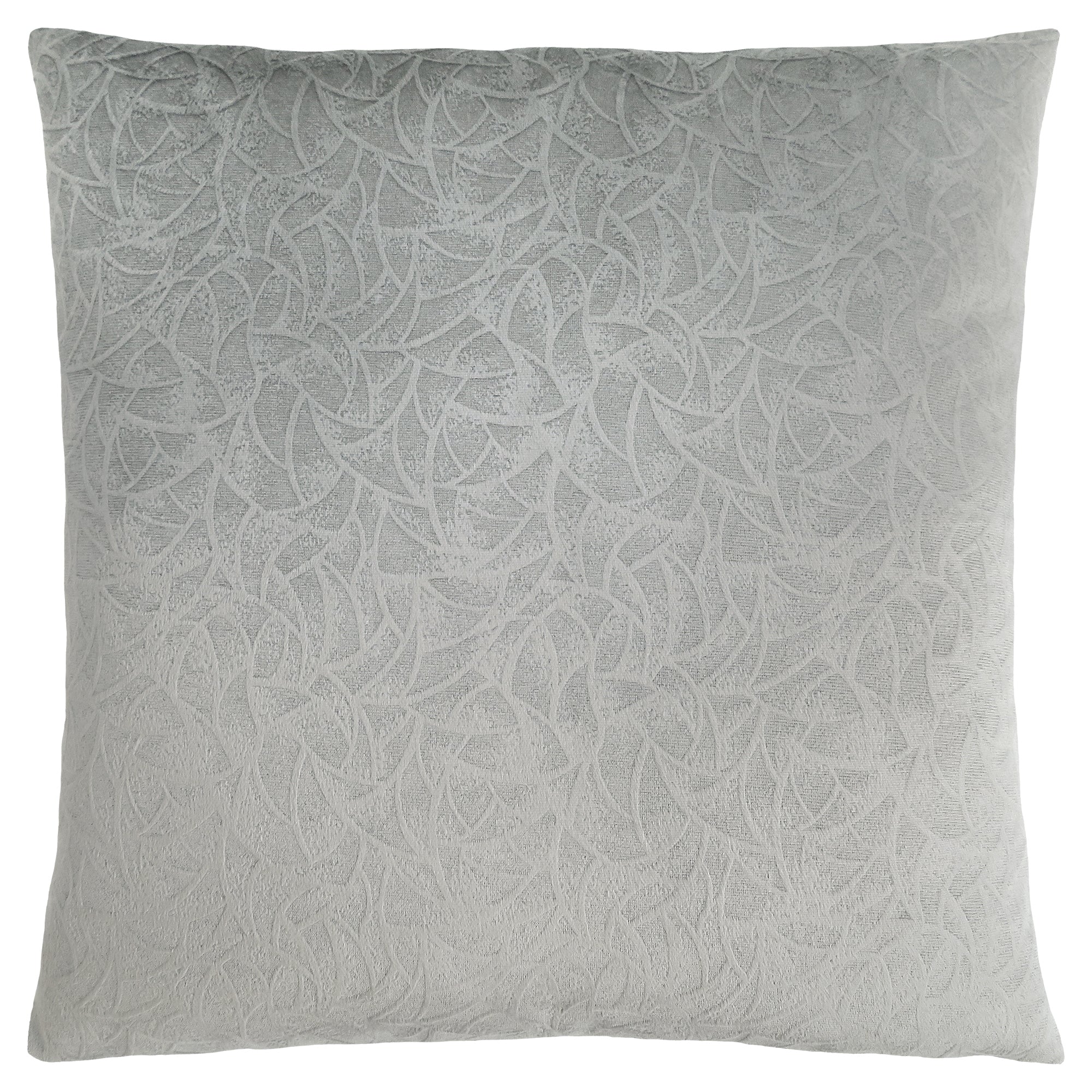 Pillows, 18 X 18 Square, Insert Included, Decorative Throw, Accent, Sofa, Couch, Bedroom, Polyester, Hypoallergenic, Grey, Modern
