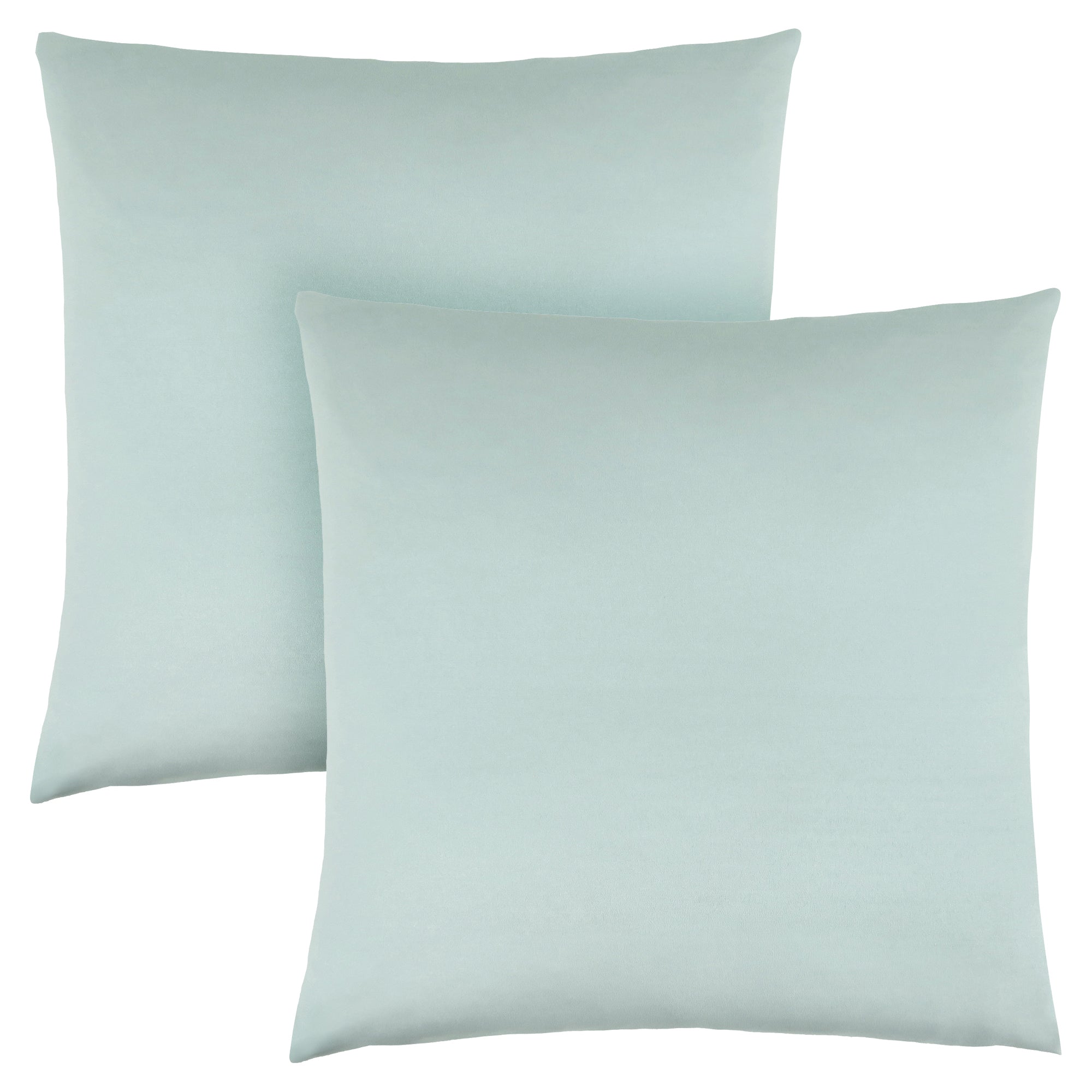 Pillows, Set Of 2, 18 X 18 Square, Insert Included, Decorative Throw, Accent, Sofa, Couch, Bedroom, Polyester, Hypoallergenic, Blue, Modern
