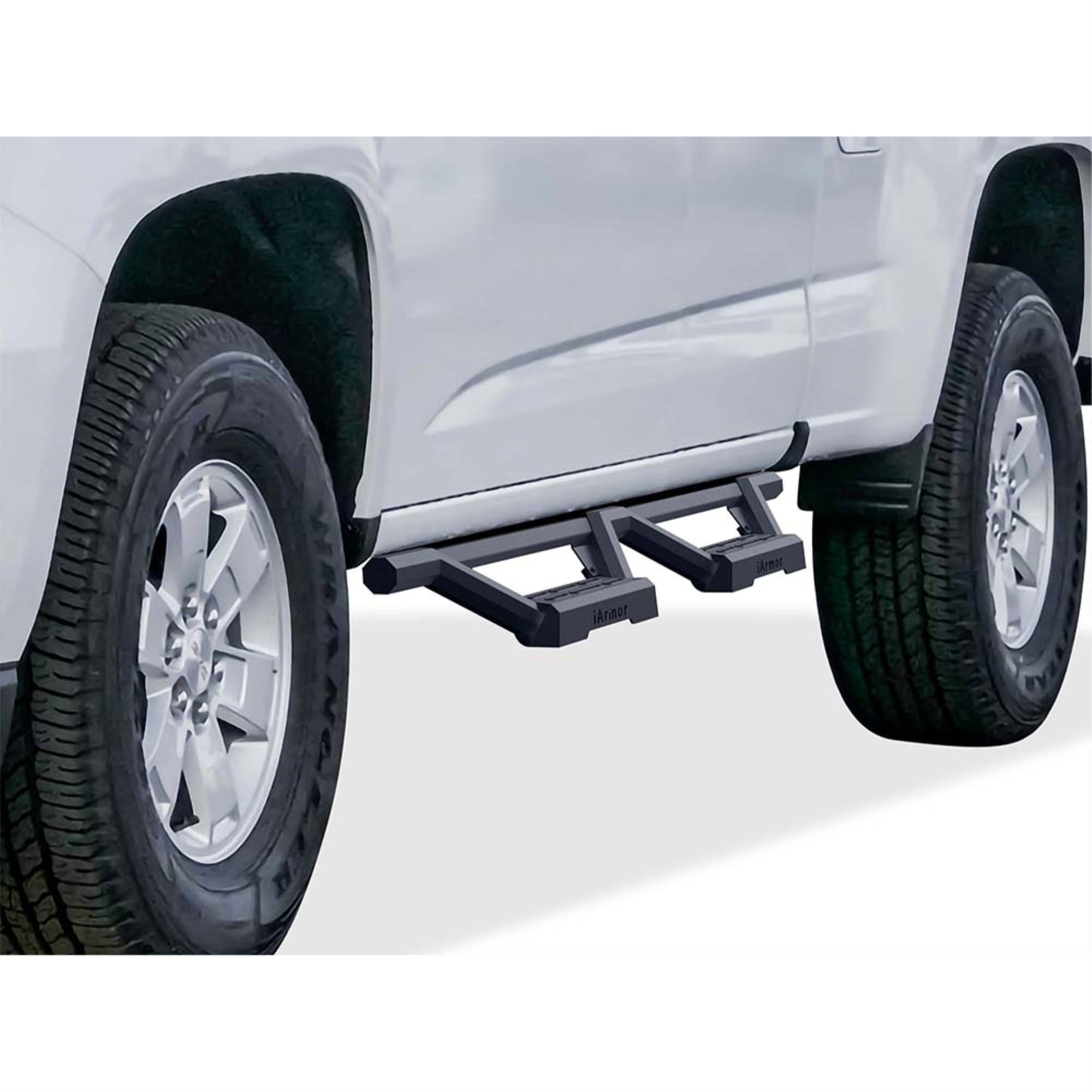 Stainless Steel with 6061 Aluminum Step Pad Both Sides Nerf Bar M3 2015-2025 Chevrolet Colorado Extended Cab \ 2015-2025 GMC Canyon Extended Cab