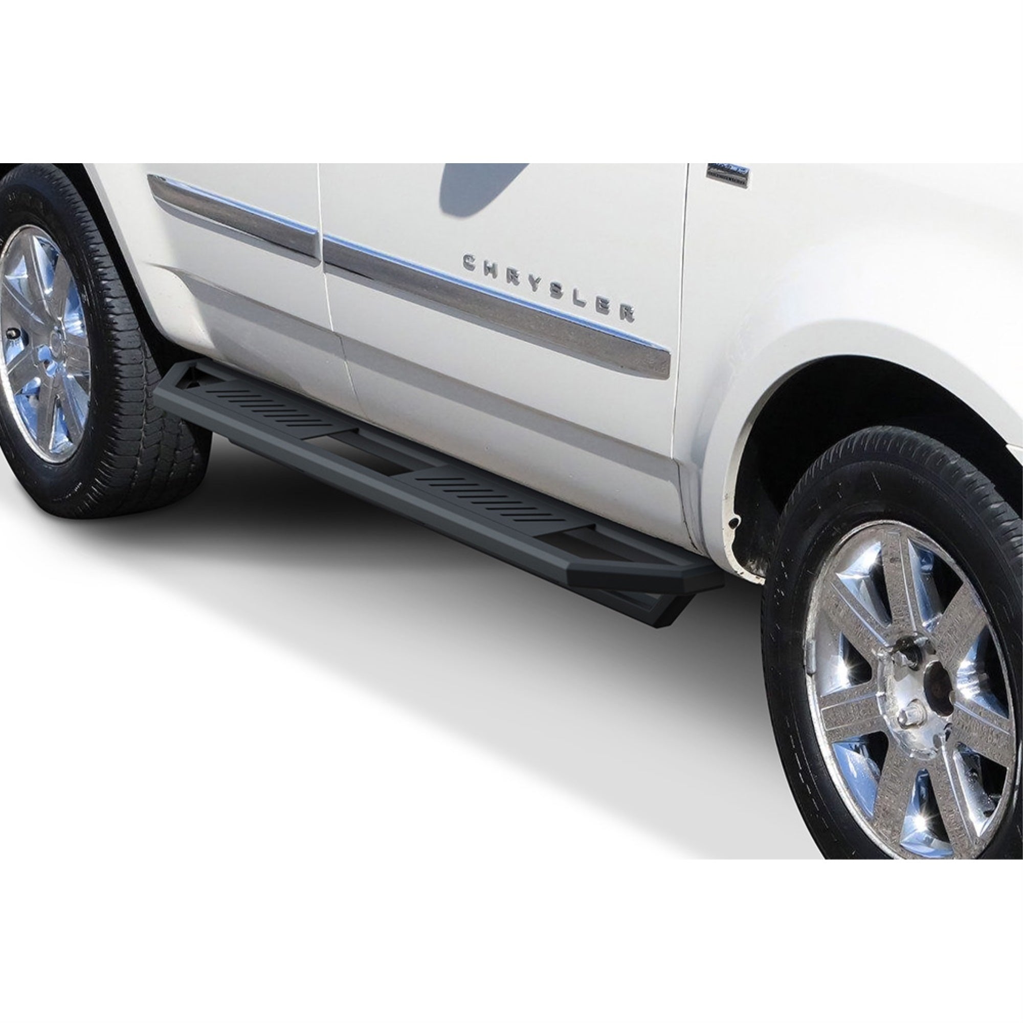 2004-2010 Dodge Durango \ 2006-2009 Chrysler Aspen 6061 Aircraft Aluminum Alloy Matte Black finishing Square Tube