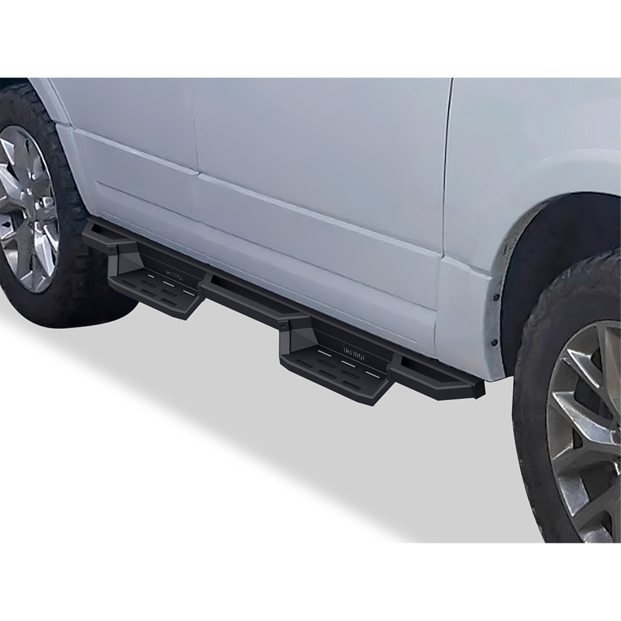 2003-2017 Ford Expedition, Excl. EL Model, Not Fit Funkmaster Flex Edition 6061 Aircraft Aluminum Alloy Matte Black Finish Square Tube Drop Style Side Step Running Board