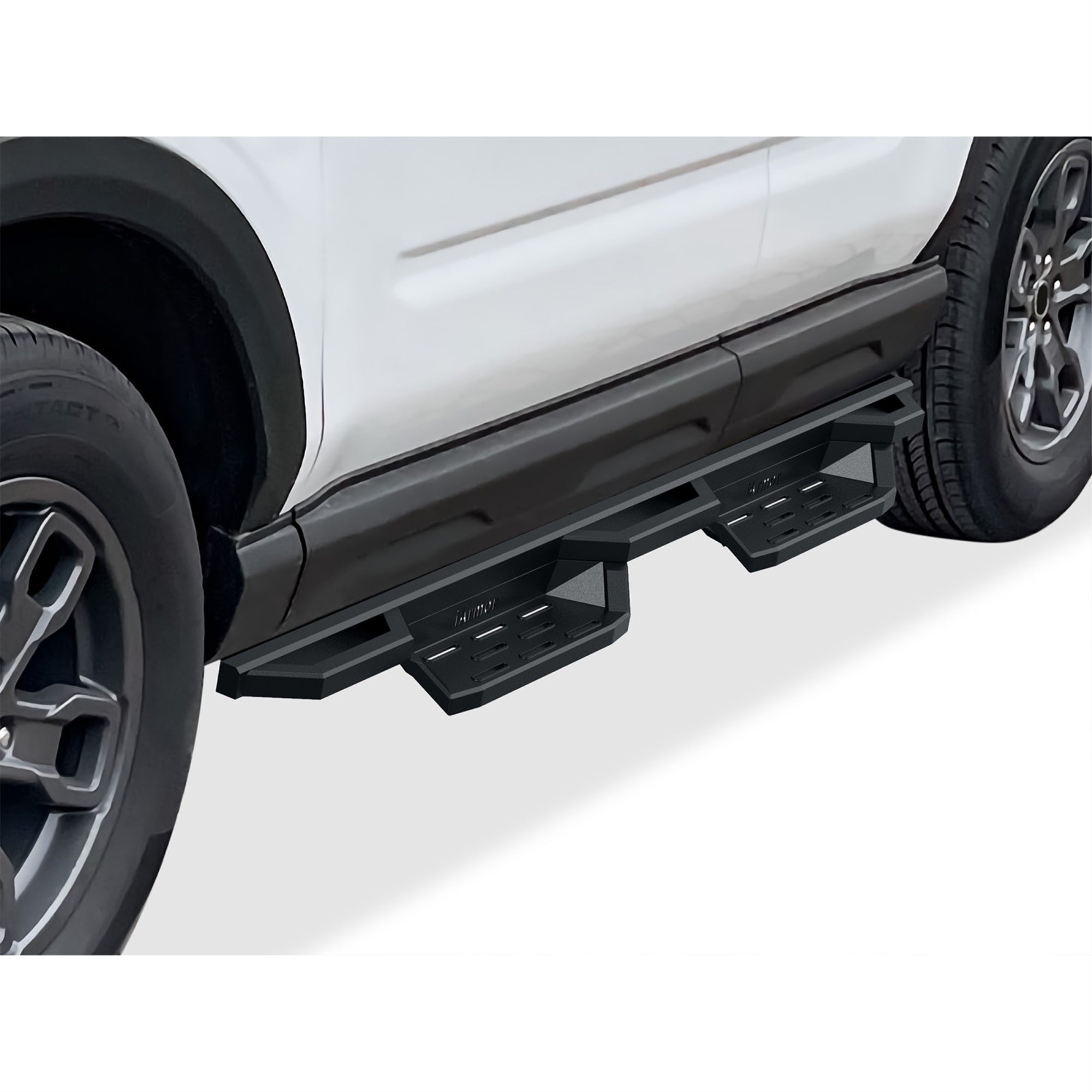 Stainless Steel With 6061 Aluminum Step Pad Both Sides Nerf Bar St 2021-2025 Ford Bronco Sport Suv