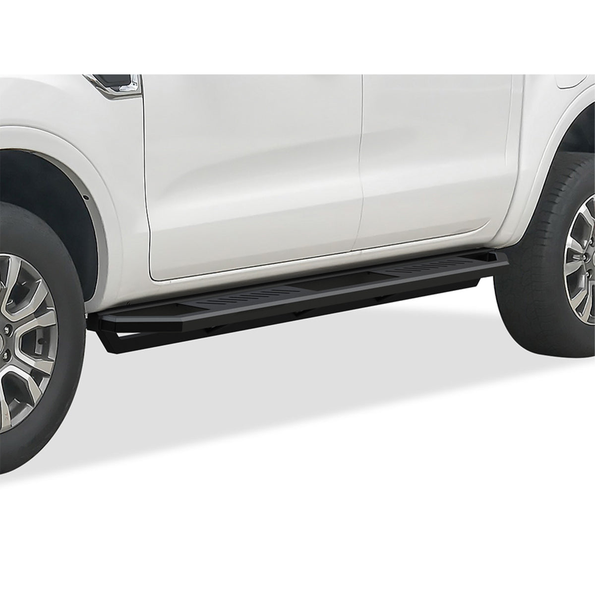 2019-2021 Ford Ranger Supercrew Cab| 4-Door 6061 Aircraft Aluminum Alloy Matte Black Finishing Square Tube