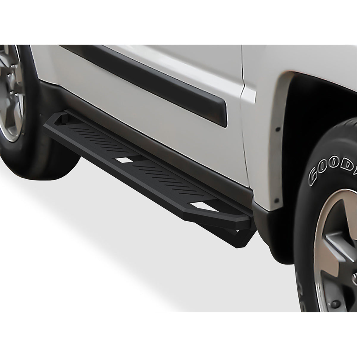 2008-2013 Jeep Liberty 6061 Aircraft Aluminum Alloy Matte Black Finishing Square Tube