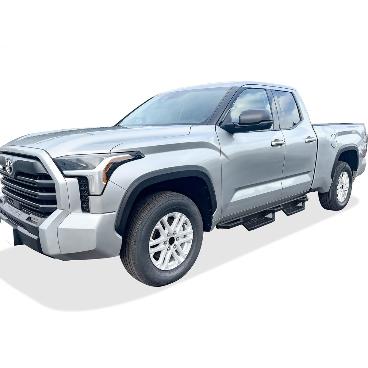 2022-2023 Toyota Tundra Double Cab Square Tube Drop Style Door To Door Nerf Bar St
