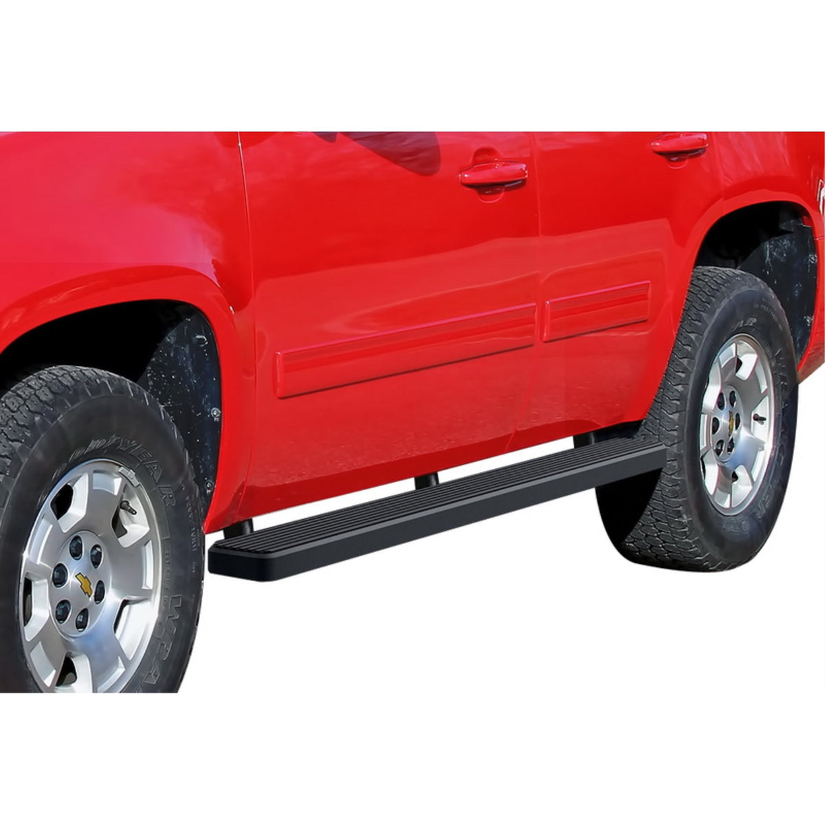 2000-2020 Chevy Tahoe (Excl. 04-07 'Z71' And Any Model With Lower Body Cladding)\ 2000-2020 Gmc Yukon 1500 (Excl. Yukon Xl Or Z71 Or Denali Model)\ 2001-2017 Cadillac Escalade Suv (Excl. Esv/Ext) 6061 Aircraft Aluminum Black Finishing 5 Inch Door To Door