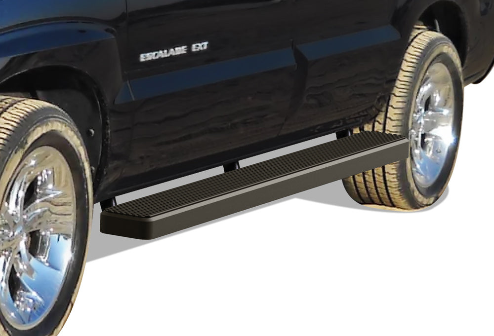 2002-2013 Cadillac Escalade Ext 6061 Aircraft Aluminum Black Finishing Istep 5 Inch Sidestep