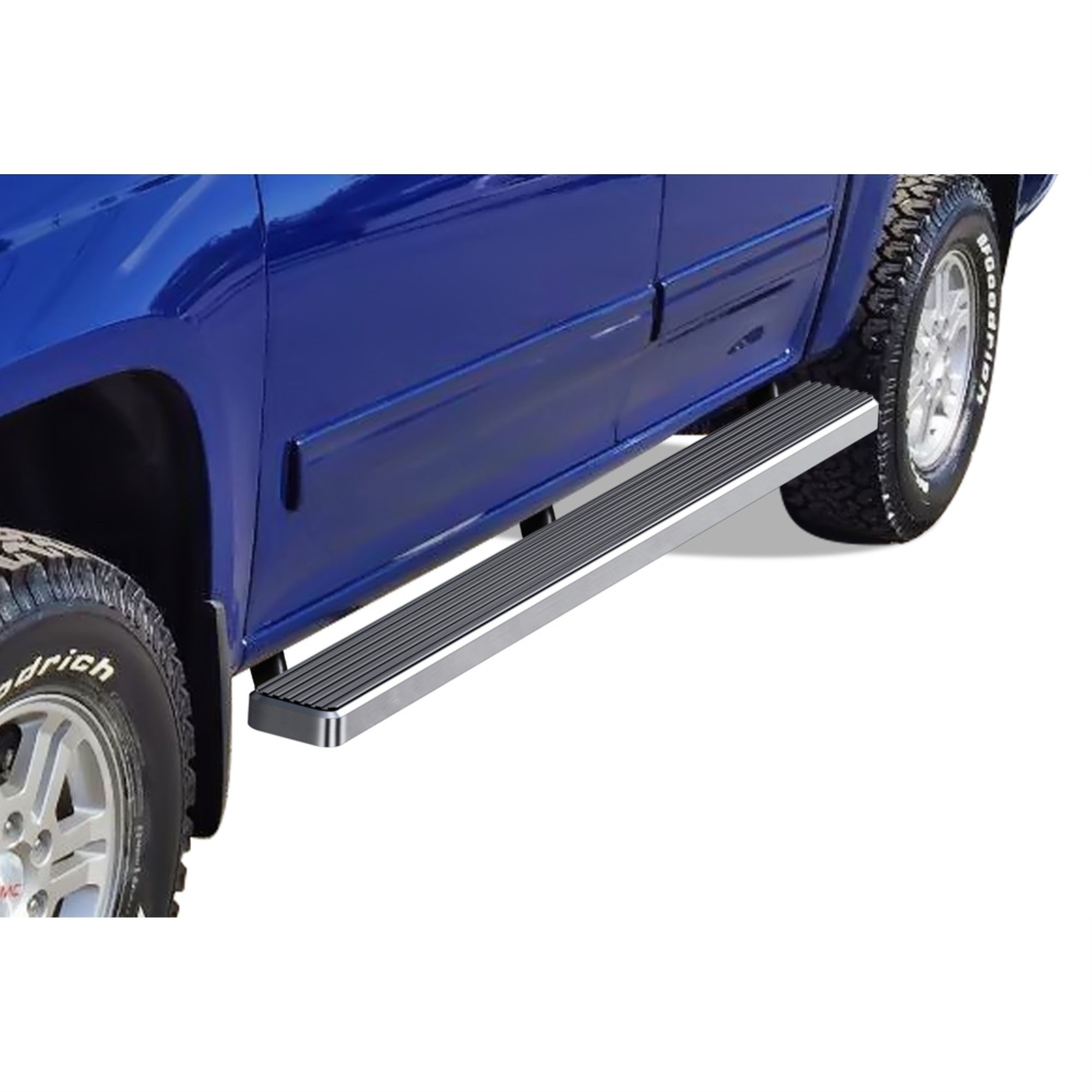 2004-2012 Chevy Colorado Crew Cab\ 2004-2012 Gmc Canyon Crew Cab 6061 Aircraft Aluminum Hairline Finishing 5 Inch Door To Door