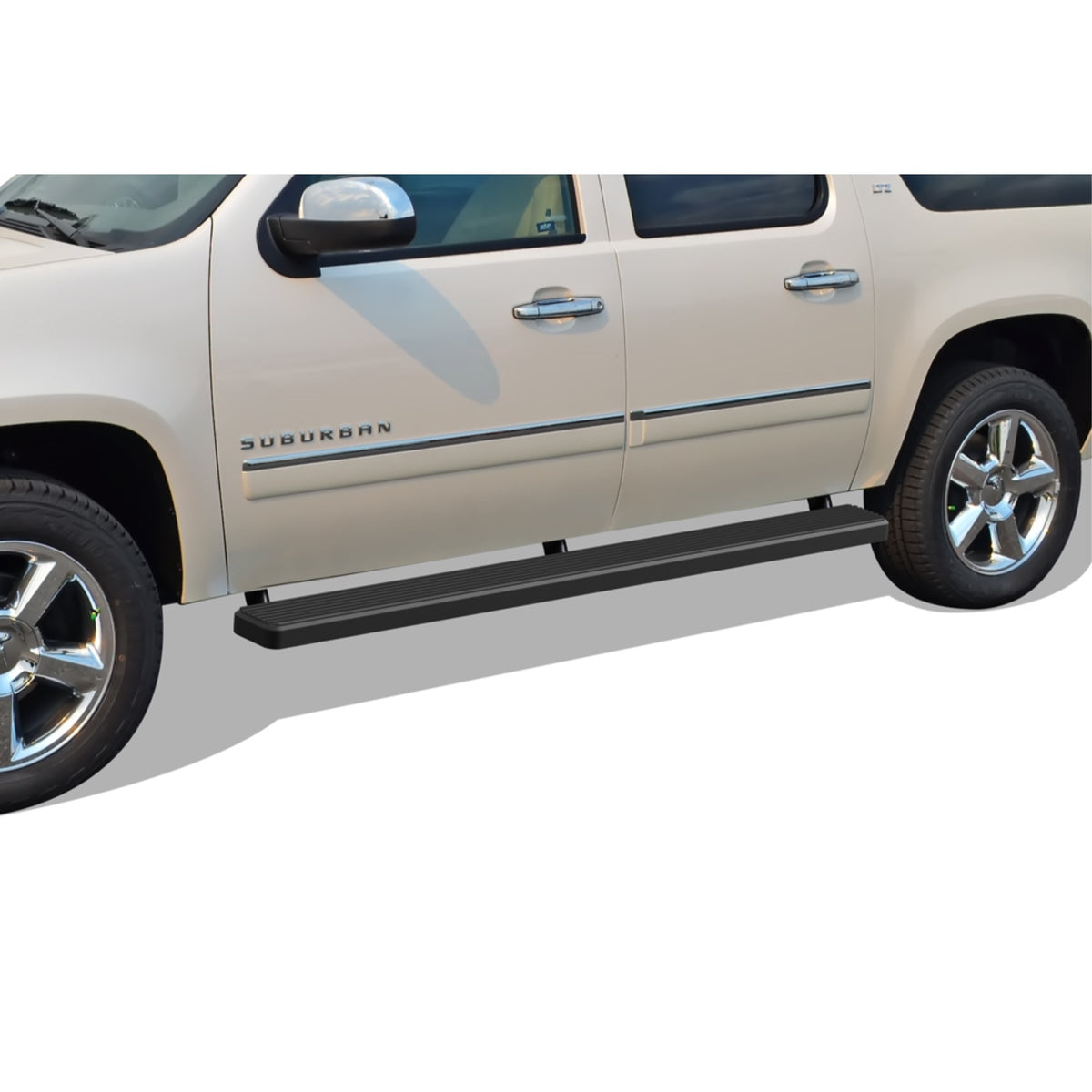 2000-2014 Chevy Suburban 3/4 Ton (Excl. 01-10 Z71 Model)\ 2000-2014 Gmc Yukon Xl 3/4 Ton 6061 Aircraft Aluminum Black Finishing 5 Inch Door To Door