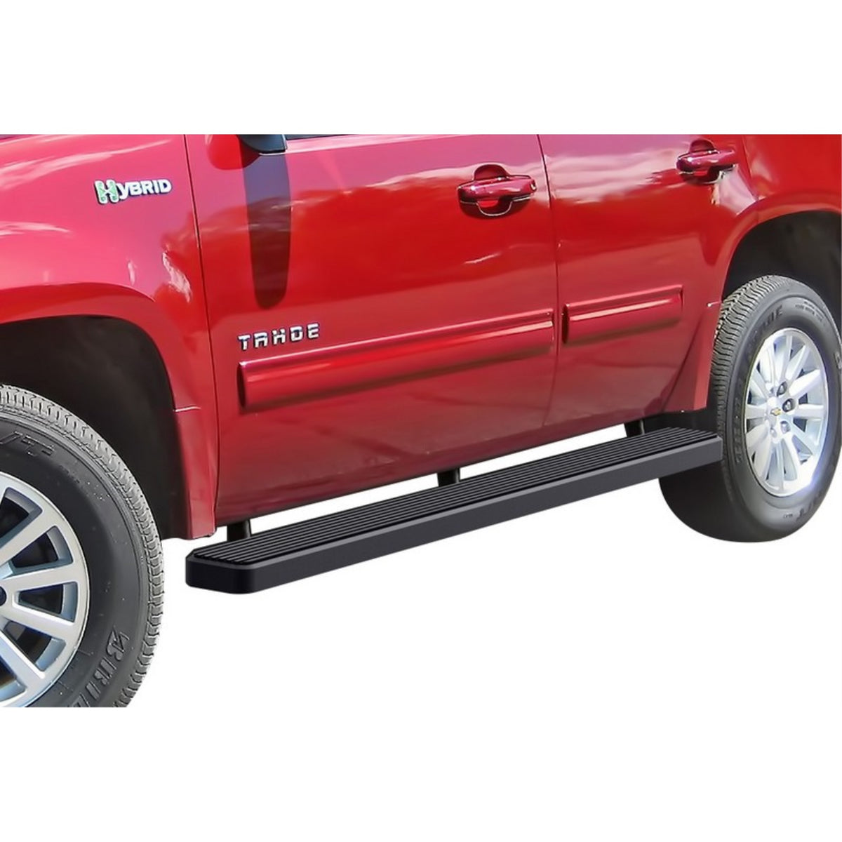 2000-2020 Chevy Tahoe (Excl. 04-07 'Z71' And Any Model With Lower Body Cladding)\ 2000-2020 Gmc Yukon 1500 (Excl. Yukon Xl Or Z71 Or Denali Model)\ 2001-2017 Cadillac Escalade Suv (Excl. Esv/Ext) 6061 Aircraft Aluminum Black Finishing 6 Inch Door To Door
