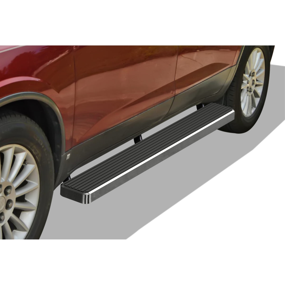 2007-2017 Chevy Traverse\ 2007-2016 Gmc Acadia (Excl. Denali)\ 2017 Gmc Acadia Limited\ 2007-2009 Buick Enclave\ 2007-2010 Saturn Outlook 6061 Aircraft Aluminum Hairline Finishing 6 Inch Door To Door
