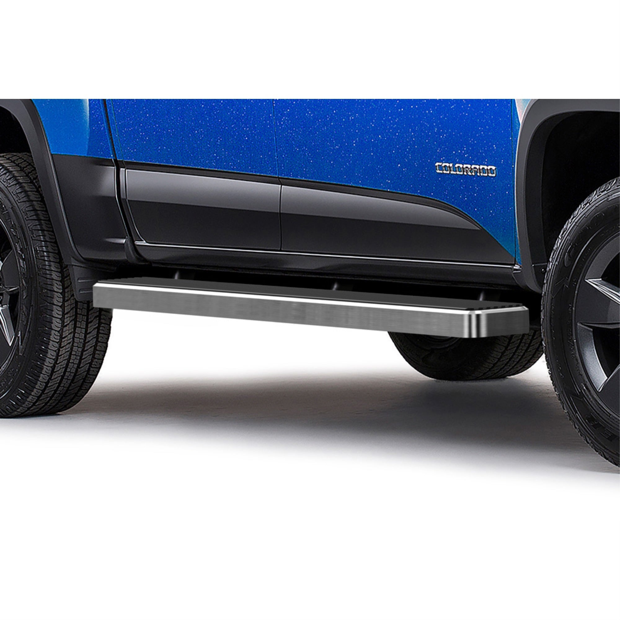 2015-2021 Chevy Colorado Crew Cab\ 2015-2021 Gmc Canyon Crew Cab 6061 Aircraft Aluminum Hairline Finishing 6 Inch Door To Door
