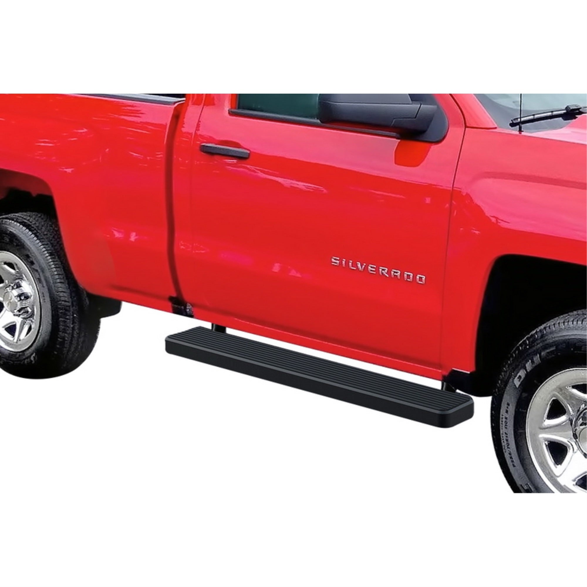1999-2016 Chevy/Gmc Silverado/Sierra 1500/2500/3500 Regular Cab (Excl. C/K Classic Body Style) 6061 Aircraft Aluminum Black Finishing 6 Inch Door To Door