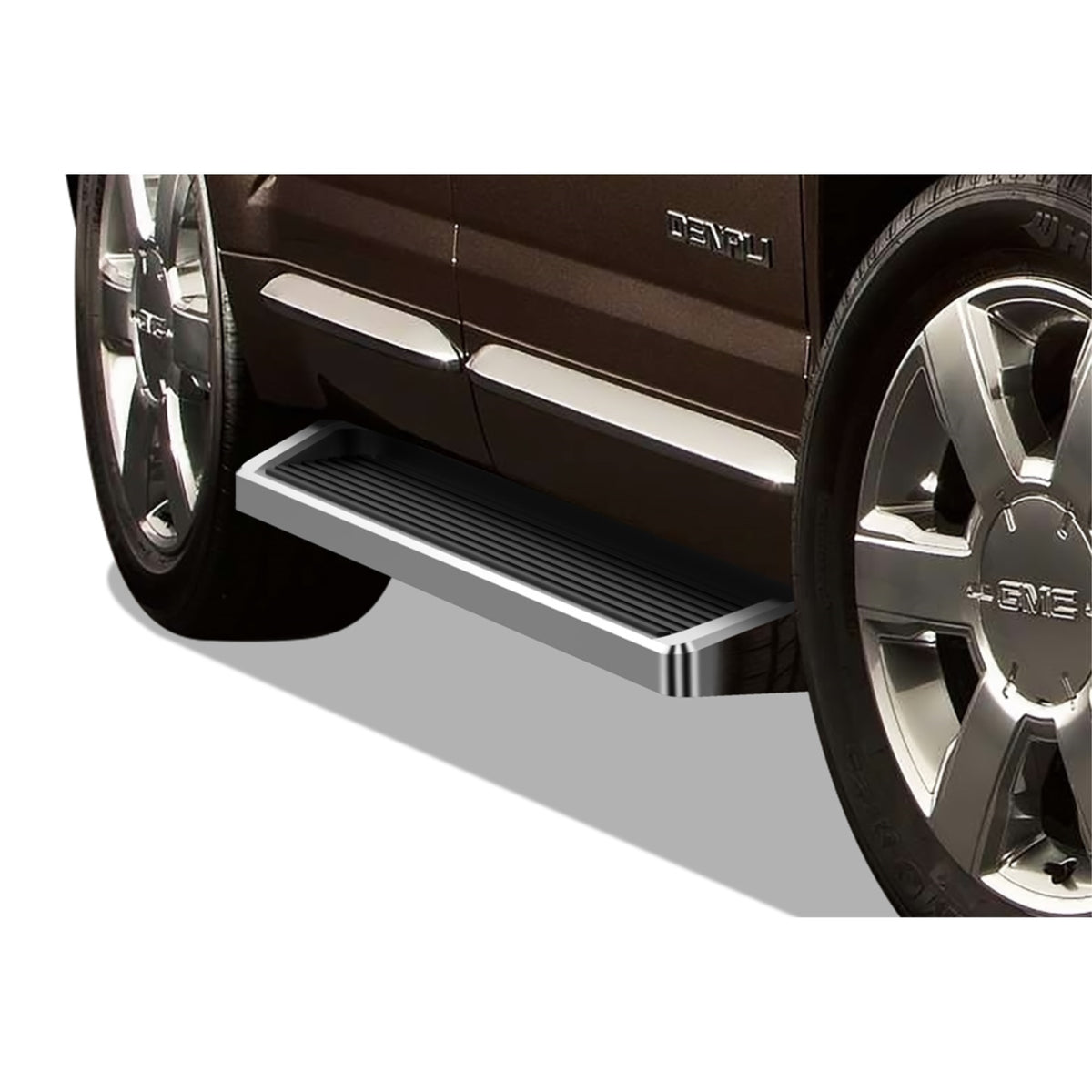 2010-2017 Chevy Equinox\ 2010-2017 Gmc Terrain (Excludes Denali Models) 6061 Aircraft Aluminum Polish Finishing 6 Inch Irunning Board Door To Door