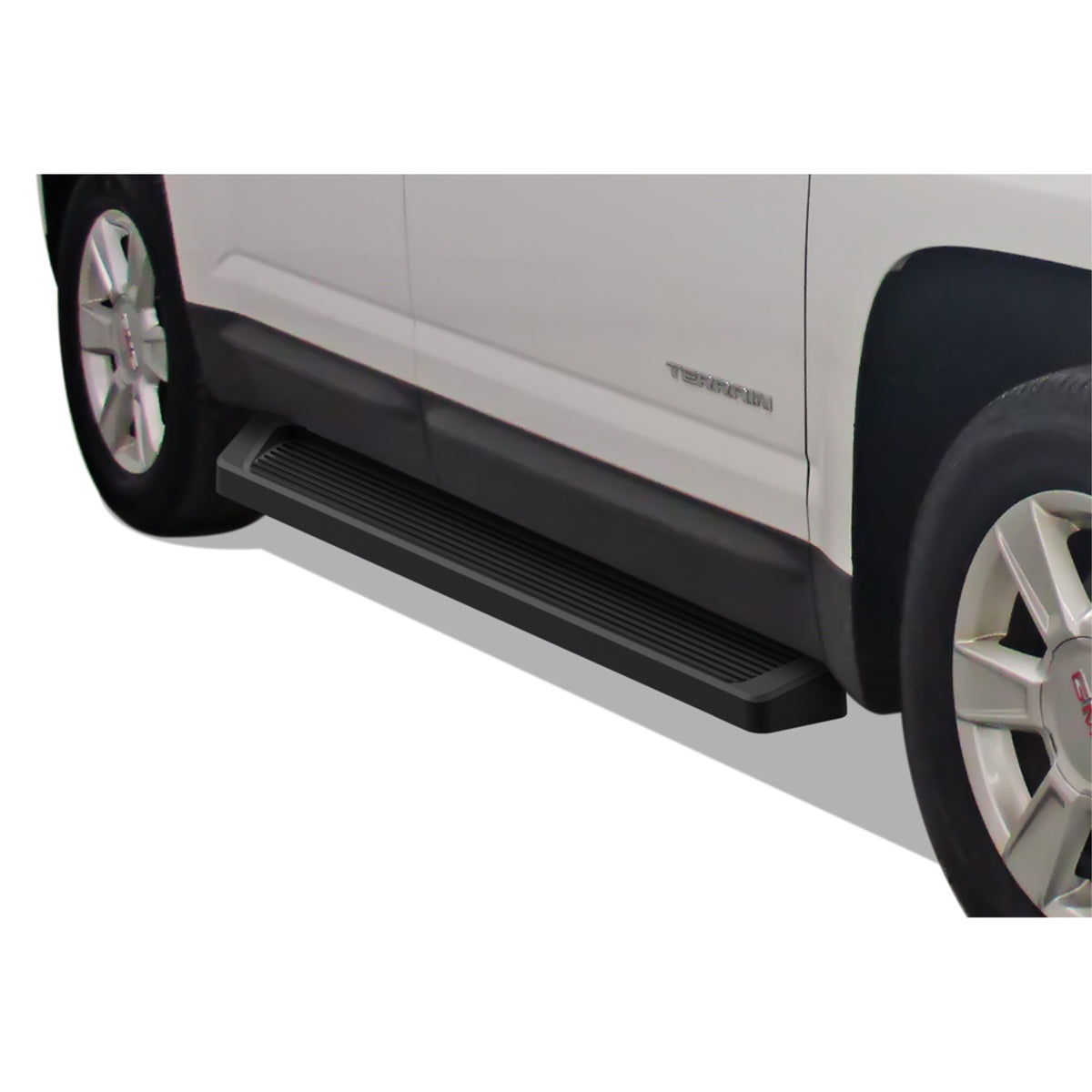 2010-2017 Chevy Equinox\ 2010-2017 Gmc Terrain (Excludes Denali Models) 6061 Aircraft Aluminum Black Finishing 6 Inch Irunning Board Door To Door