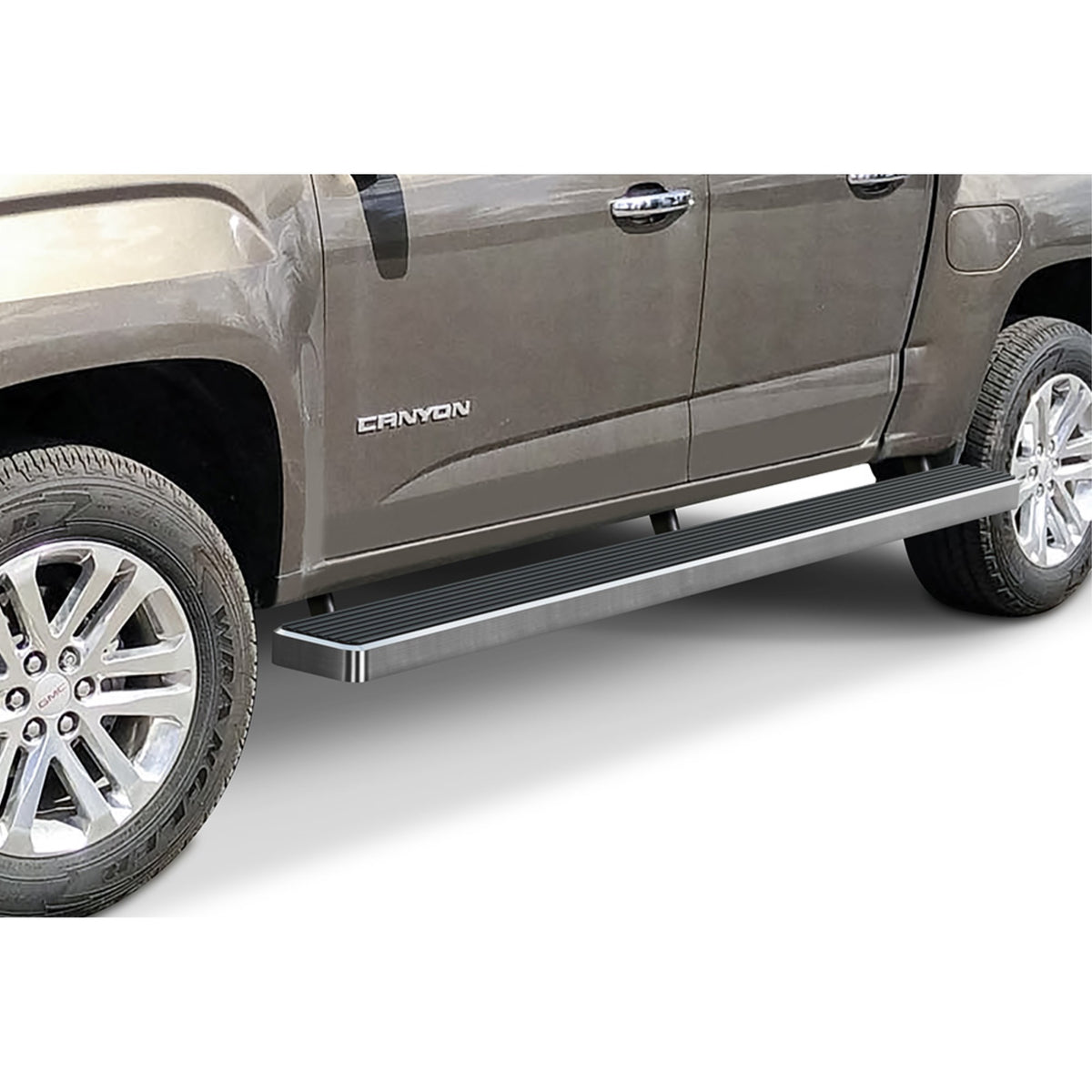2015-2021 Chevy Colorado Crew Cab\ 2015-2021 Gmc Canyon Crew Cab 5 Ft Bed 6061 Aircraft Aluminum Hairline Finishing 6 Inch Wheel To Wheel