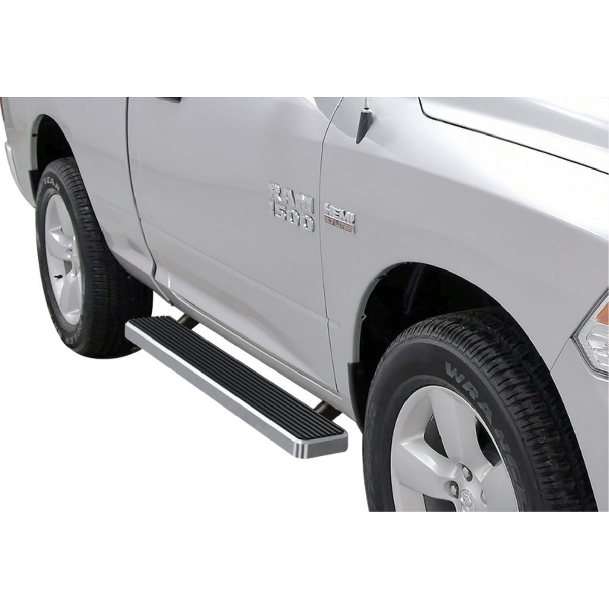 2009-2018 Dodge Ram 1500 Regular Cab(Incl. 19-20 Ram 1500 Classic) \ 2010-2021 Dodge Ram 2500/3500/4500/5500 Regular Cab 6061 Aircraft Aluminum Hairline Finishing 5 Inch Door To Door