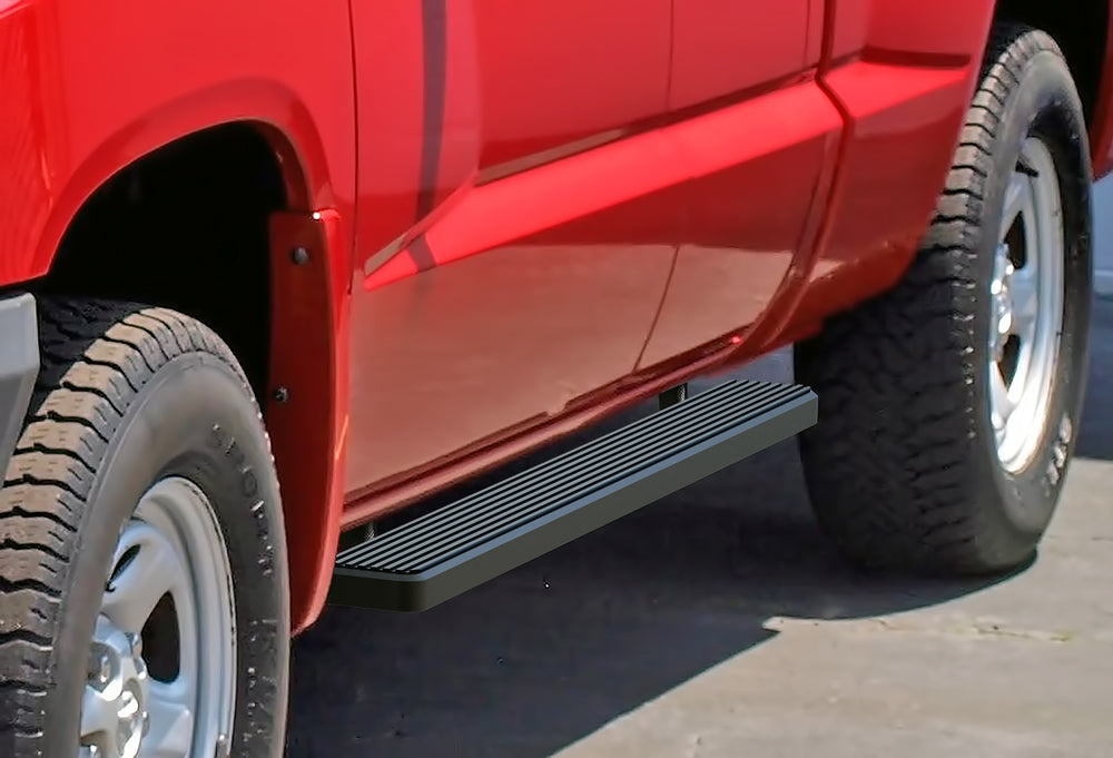 2005-2011 Dodge Dakota Club Cab 6061 Aircraft Aluminum Black Finishing Istep 5 Inch Sidestep