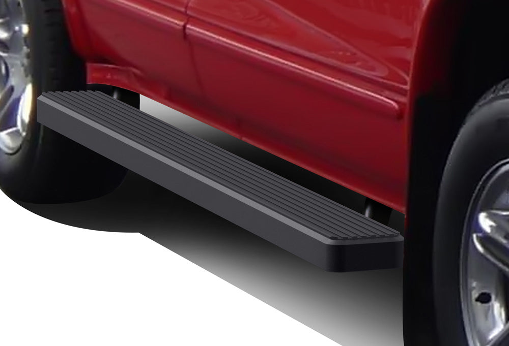 1998-2003 Dodge Durango 4-Door 6061 Aircraft Aluminum Black Finishing Istep 5 Inch Sidestep