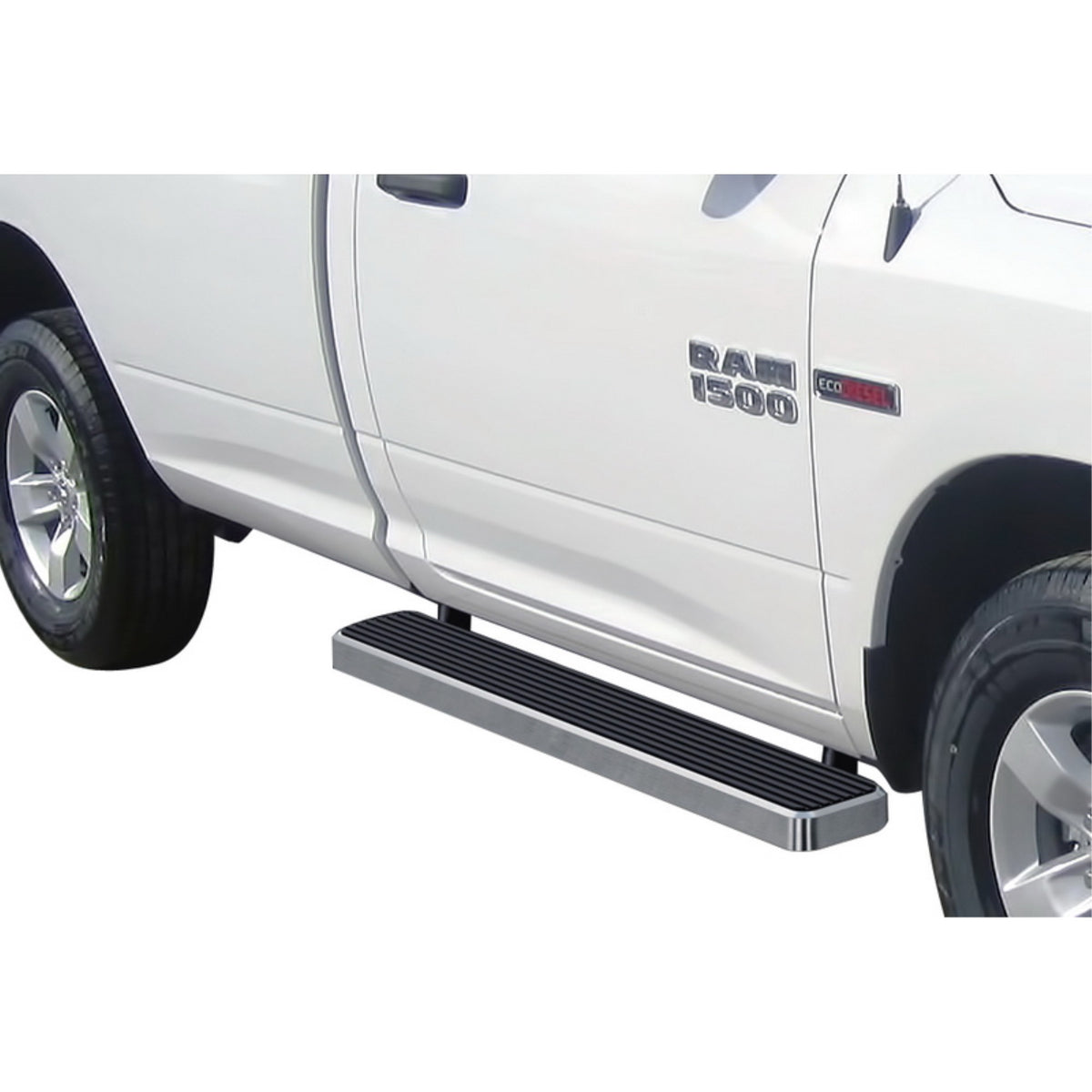 2009-2018 Dodge Ram 1500 Regular Cab(Incl. 19-20 Ram 1500 Classic) \ 2010-2021 Dodge Ram 2500/3500/4500/5500 Regular Cab 6061 Aircraft Aluminum Hairline Finishing 6 Inch Door To Door