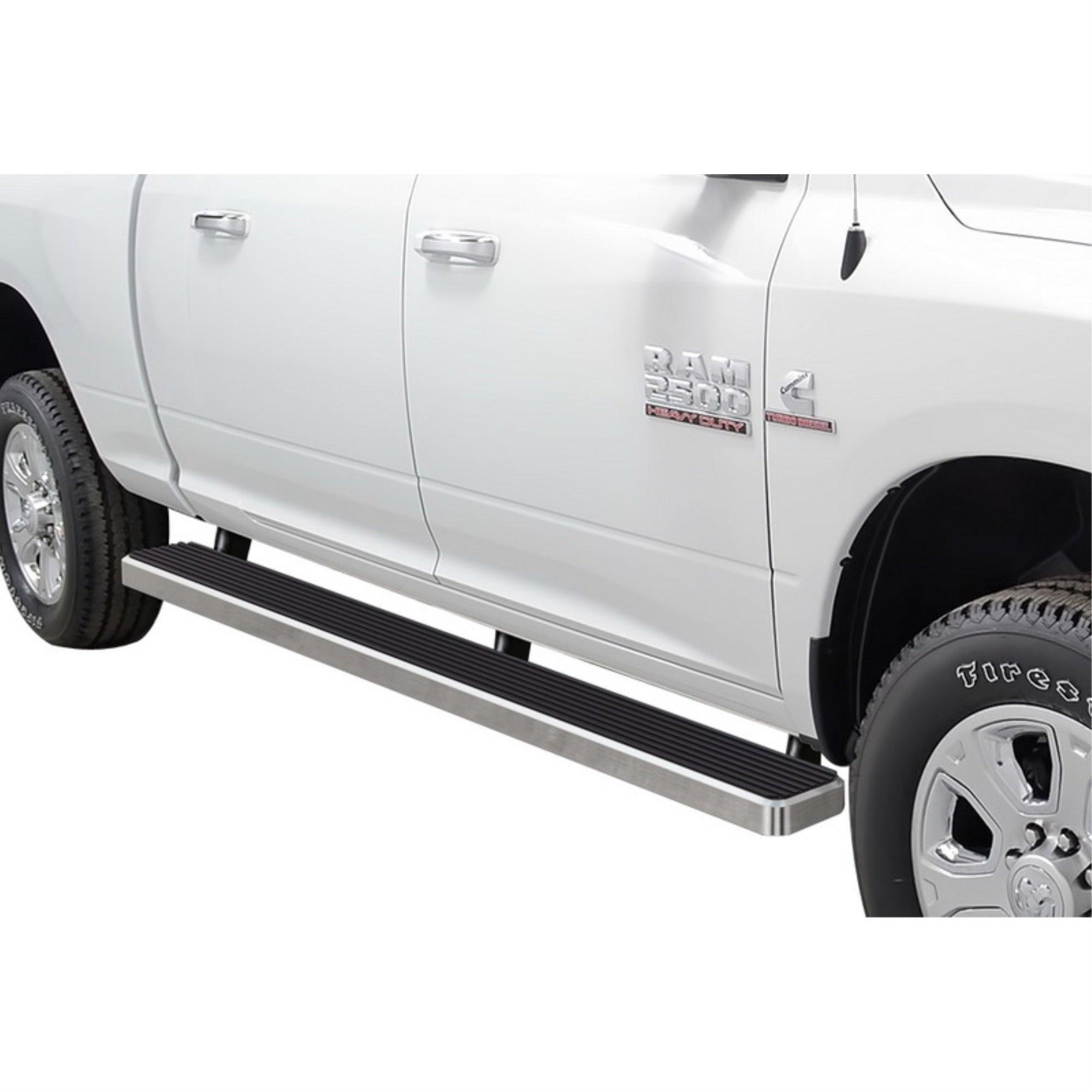 2010-2021 Dodge Ram 2500/3500 Mega Cab 6061 Aircraft Aluminum Hairline Finishing 6 Inch Door To Door