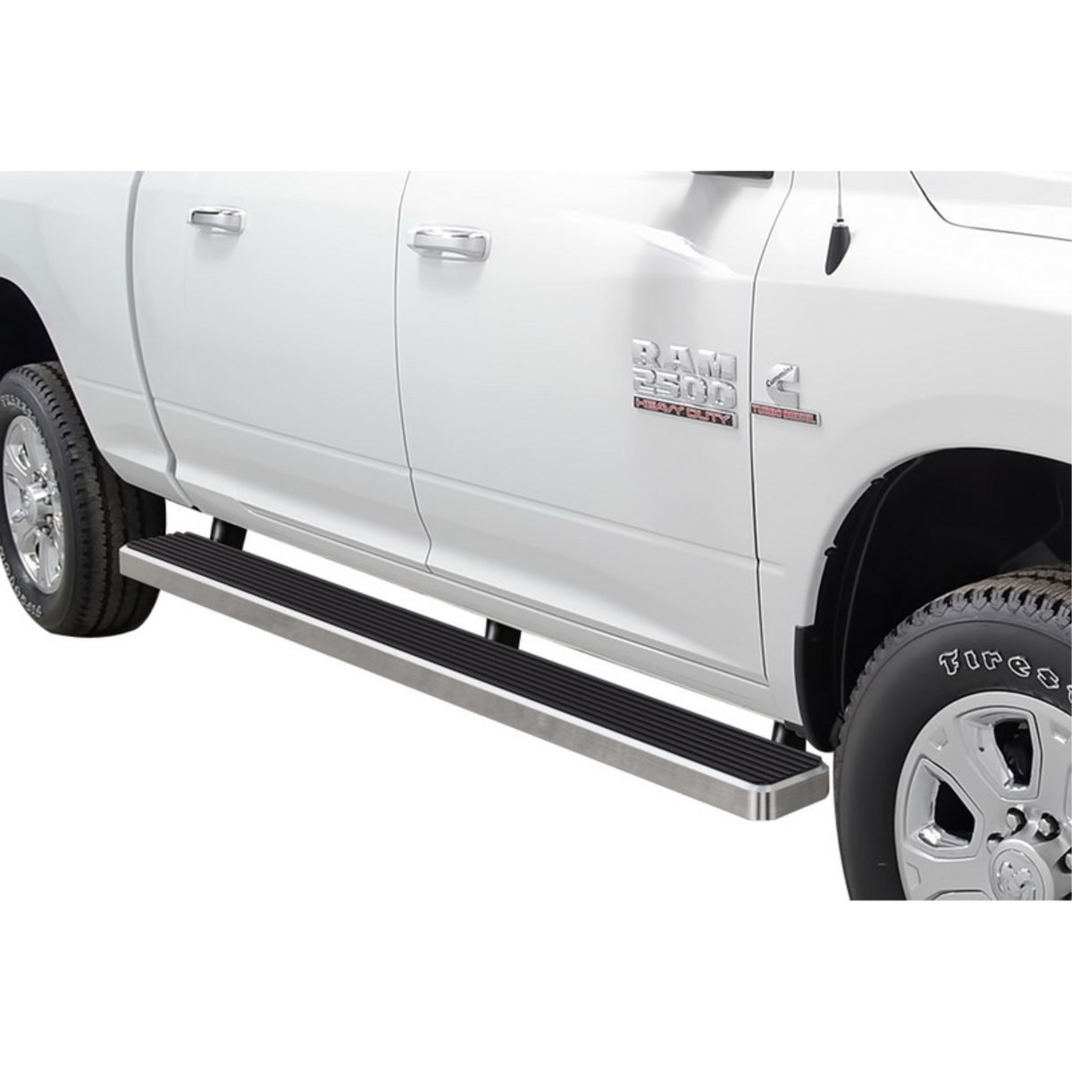 2010-2021 Dodge Ram 2500/3500 Mega Cab 6061 Aircraft Aluminum Hairline Finishing 6 Inch Door To Door